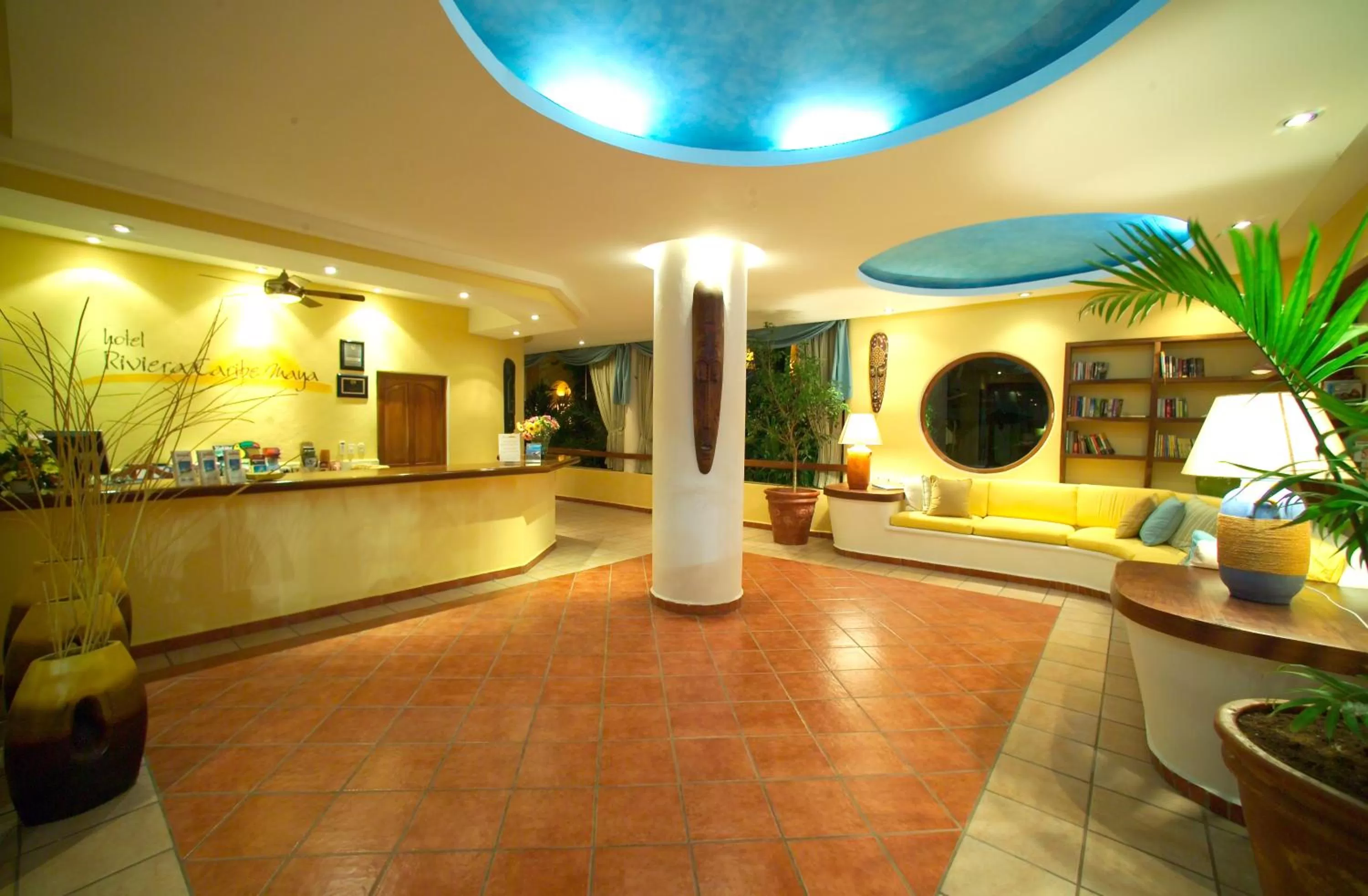 Lobby or reception in Hotel Riviera Caribe Maya