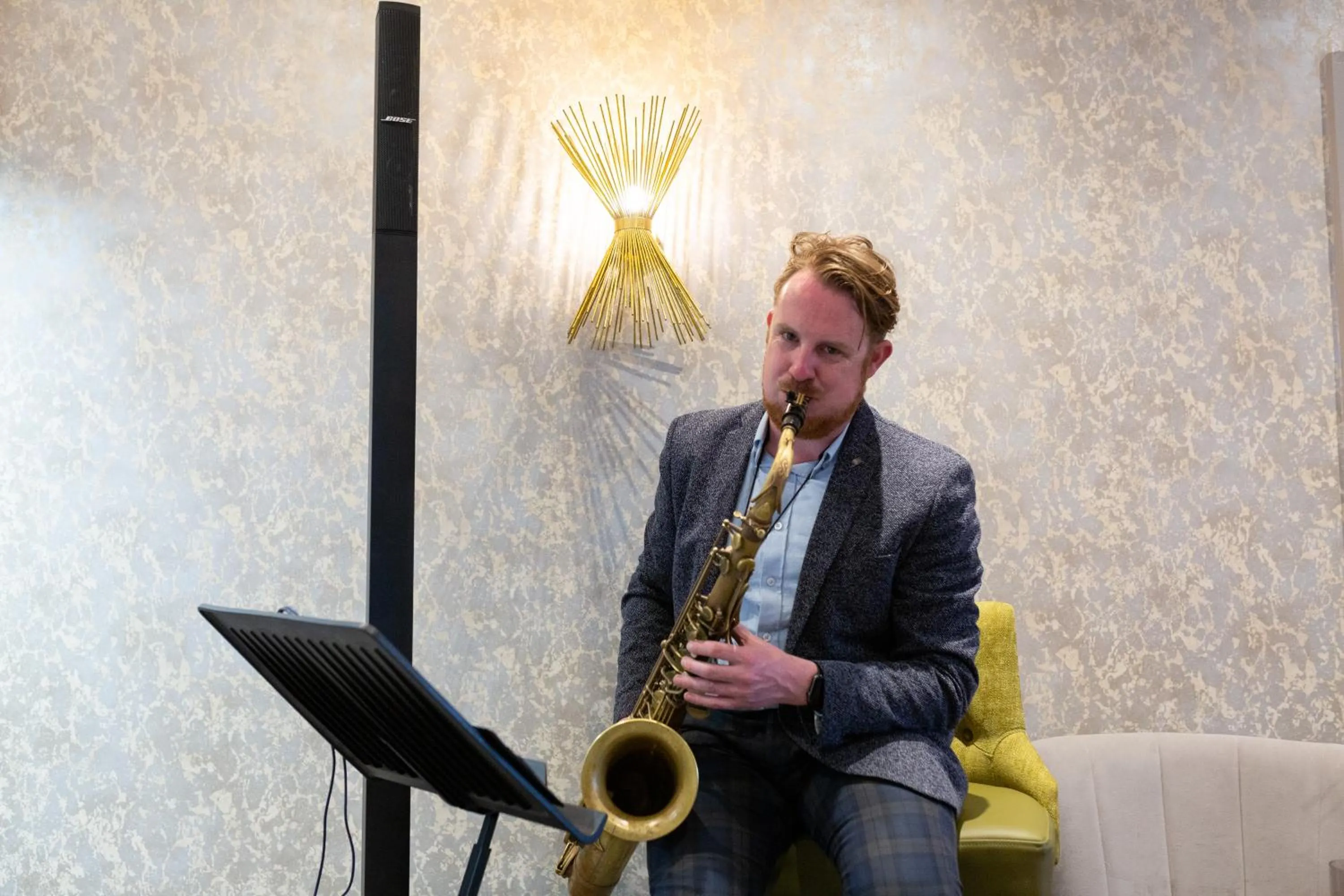 Evening entertainment in Rufford Arms Hotel