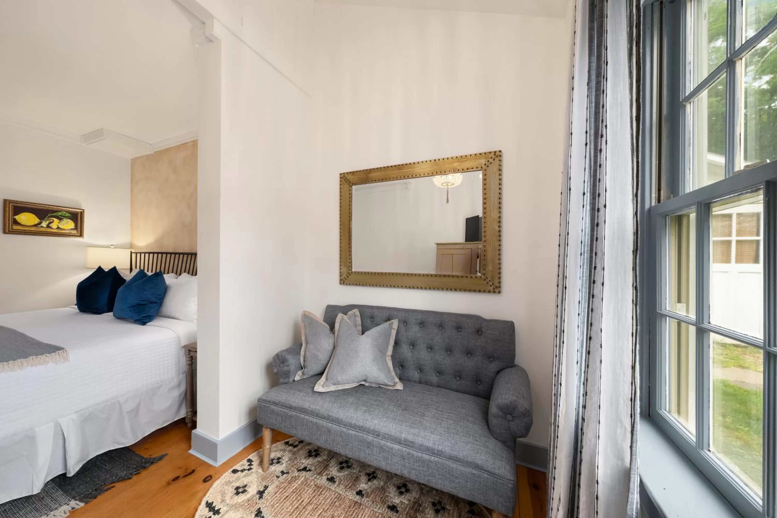 Seating Area in Inn at Silver Maple Farm