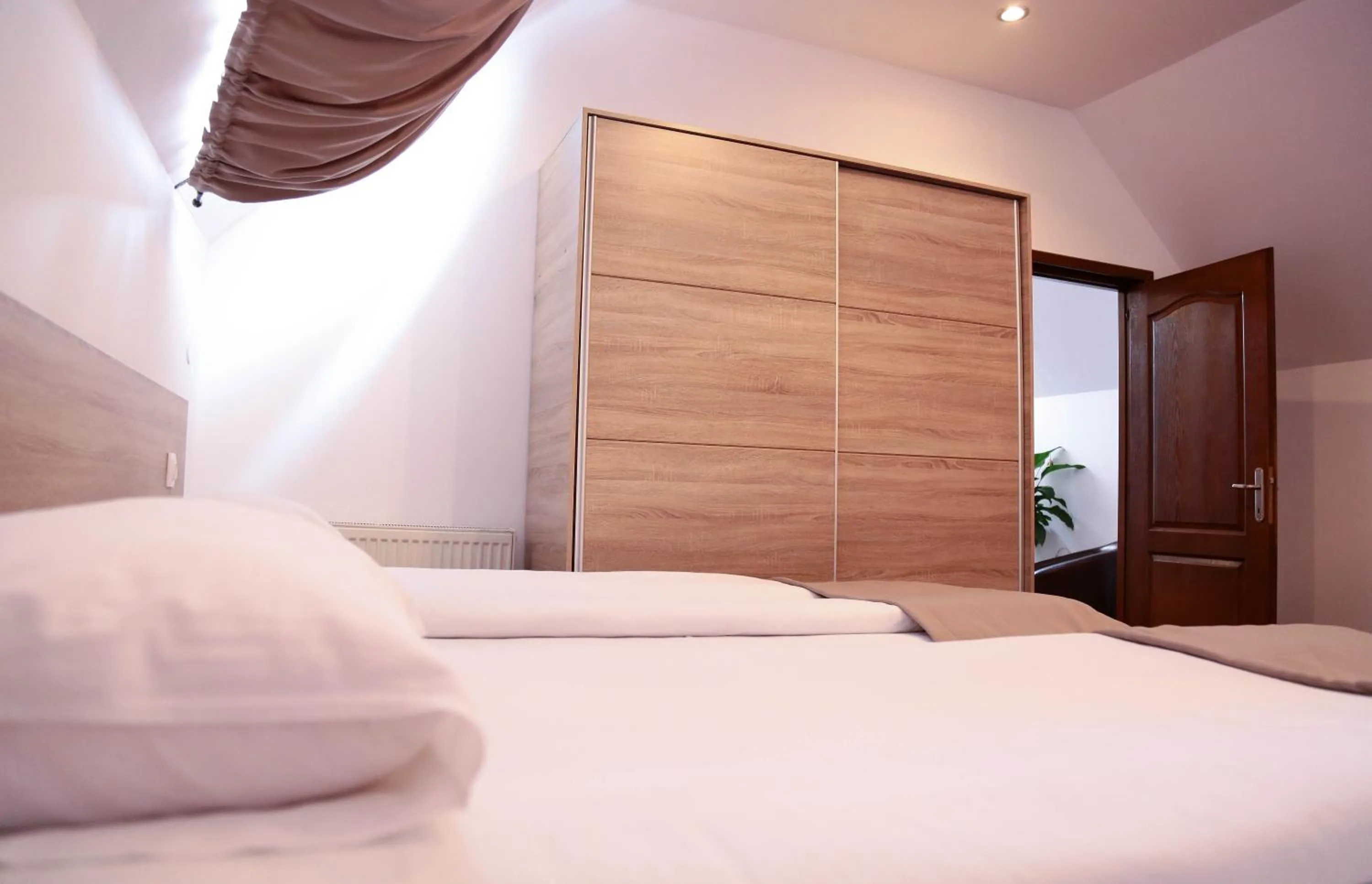 Bed in Hotel Apollonia