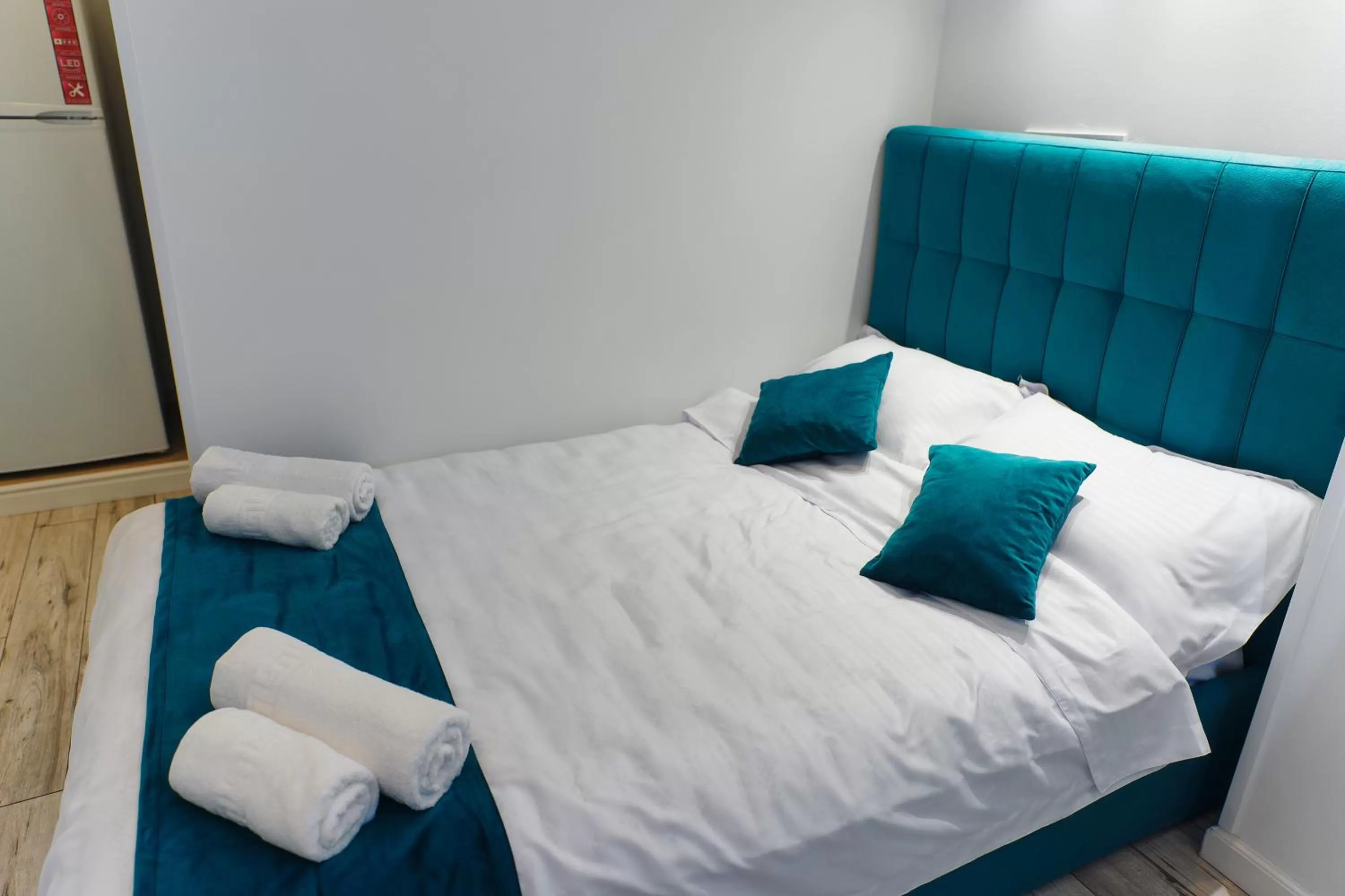 Bed in Bella House Apartaments