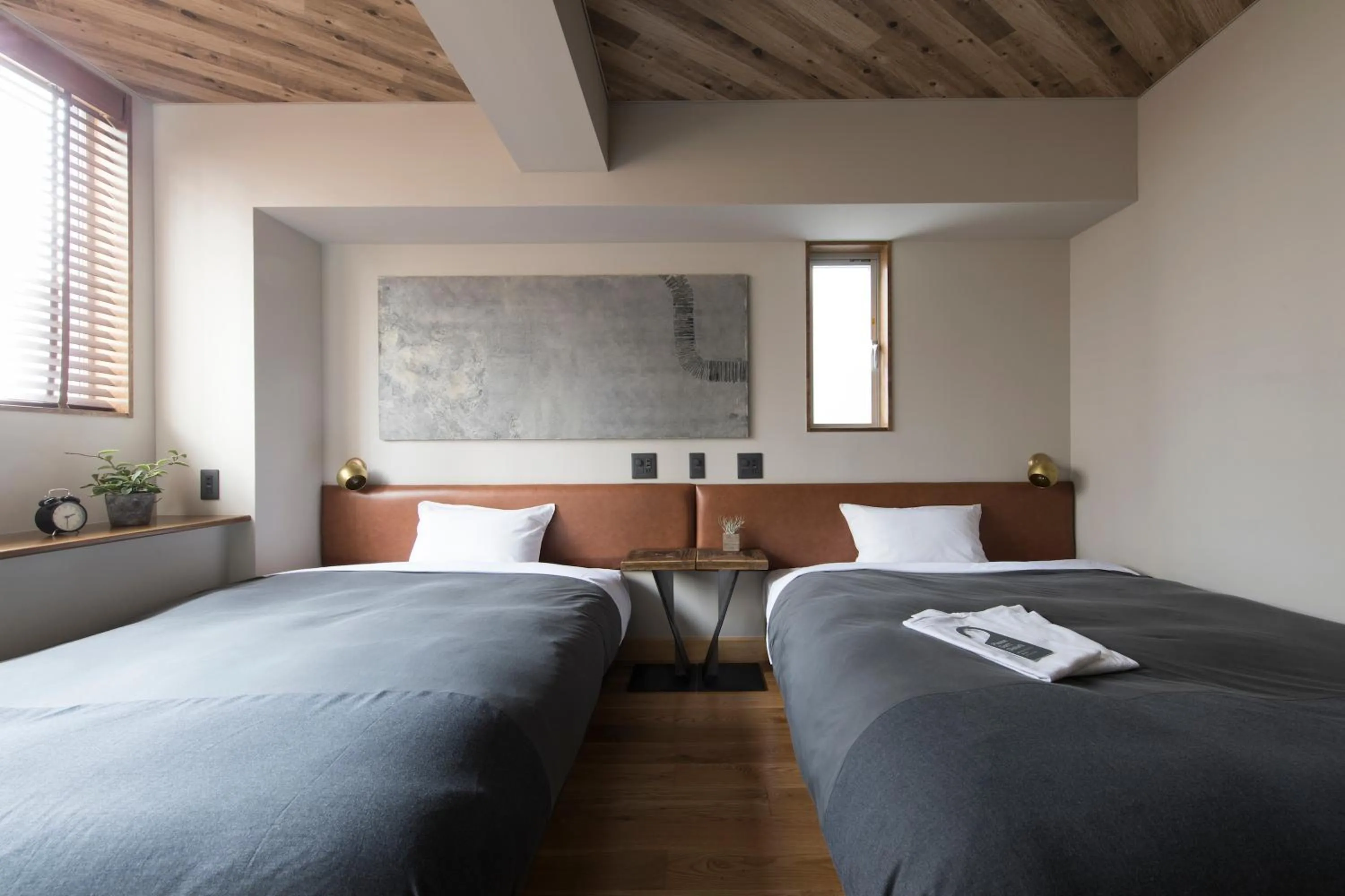 Photo of the whole room, Bed in Hotel Vintage Tokyo Tsukiji