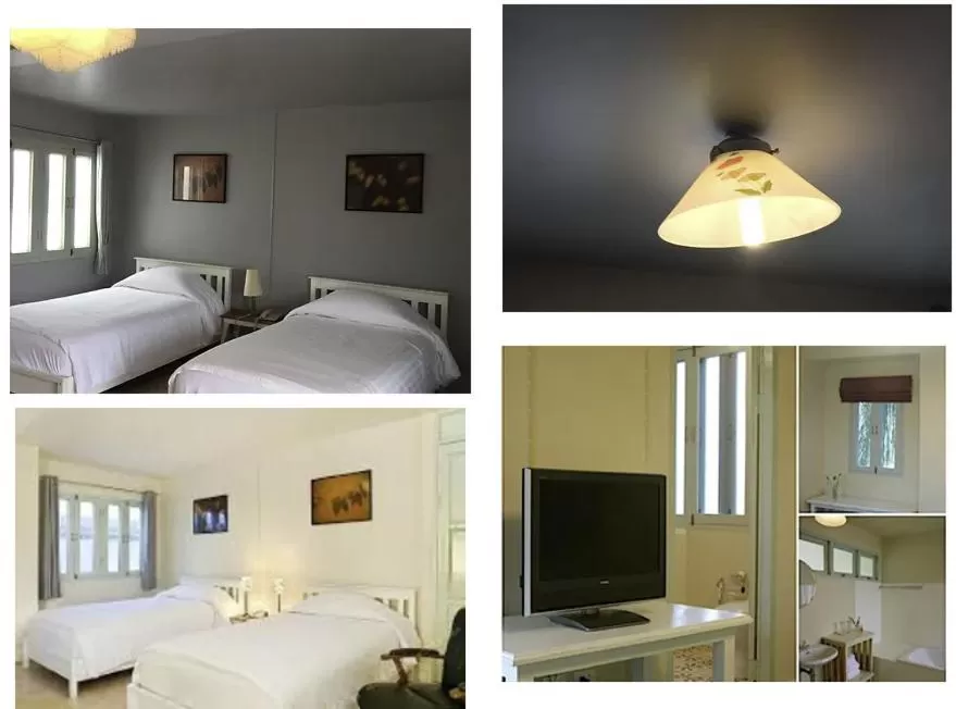 Bed in Villa Duangchampa