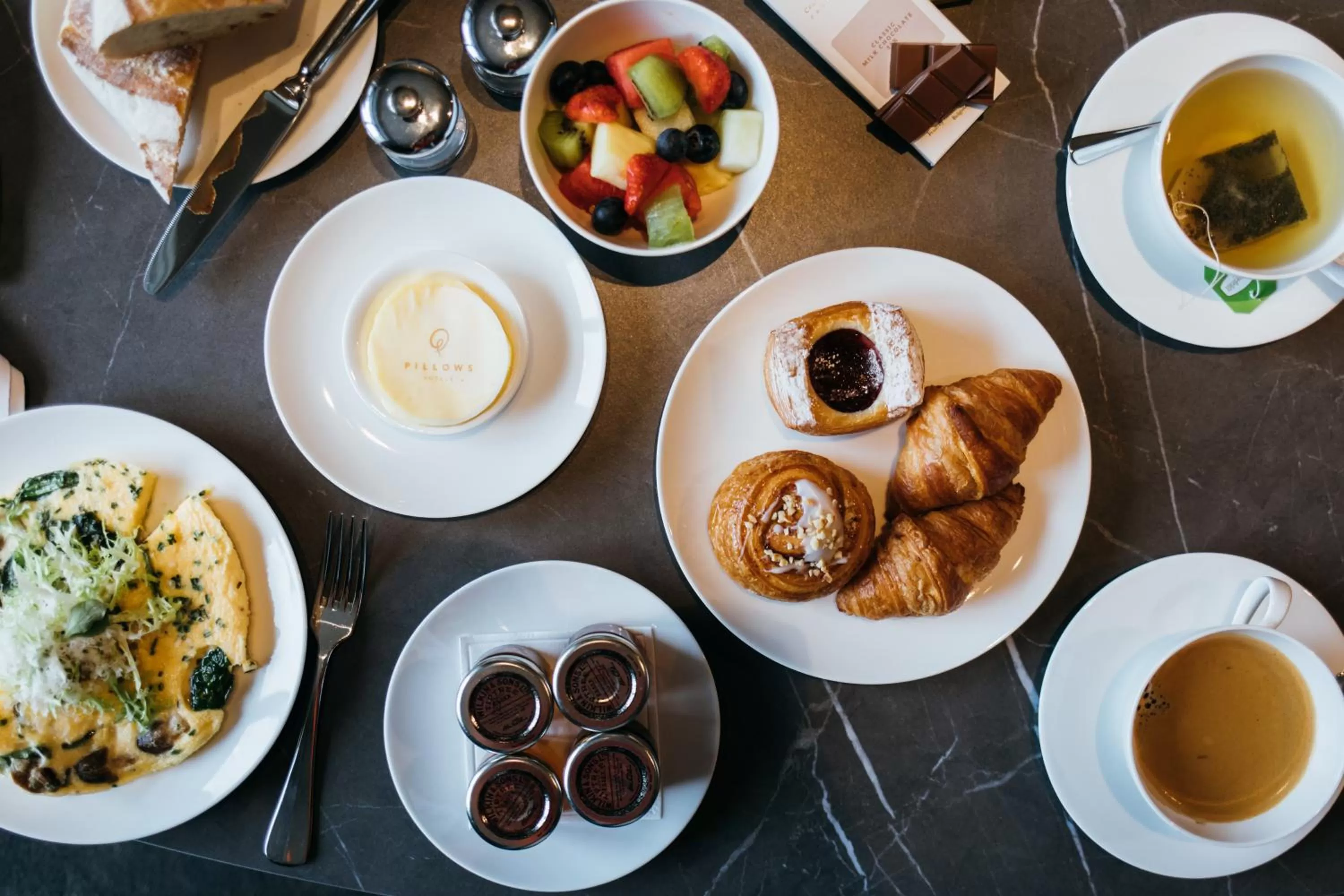 Food close-up in Pillows Grand Boutique Hotel Reylof Ghent
