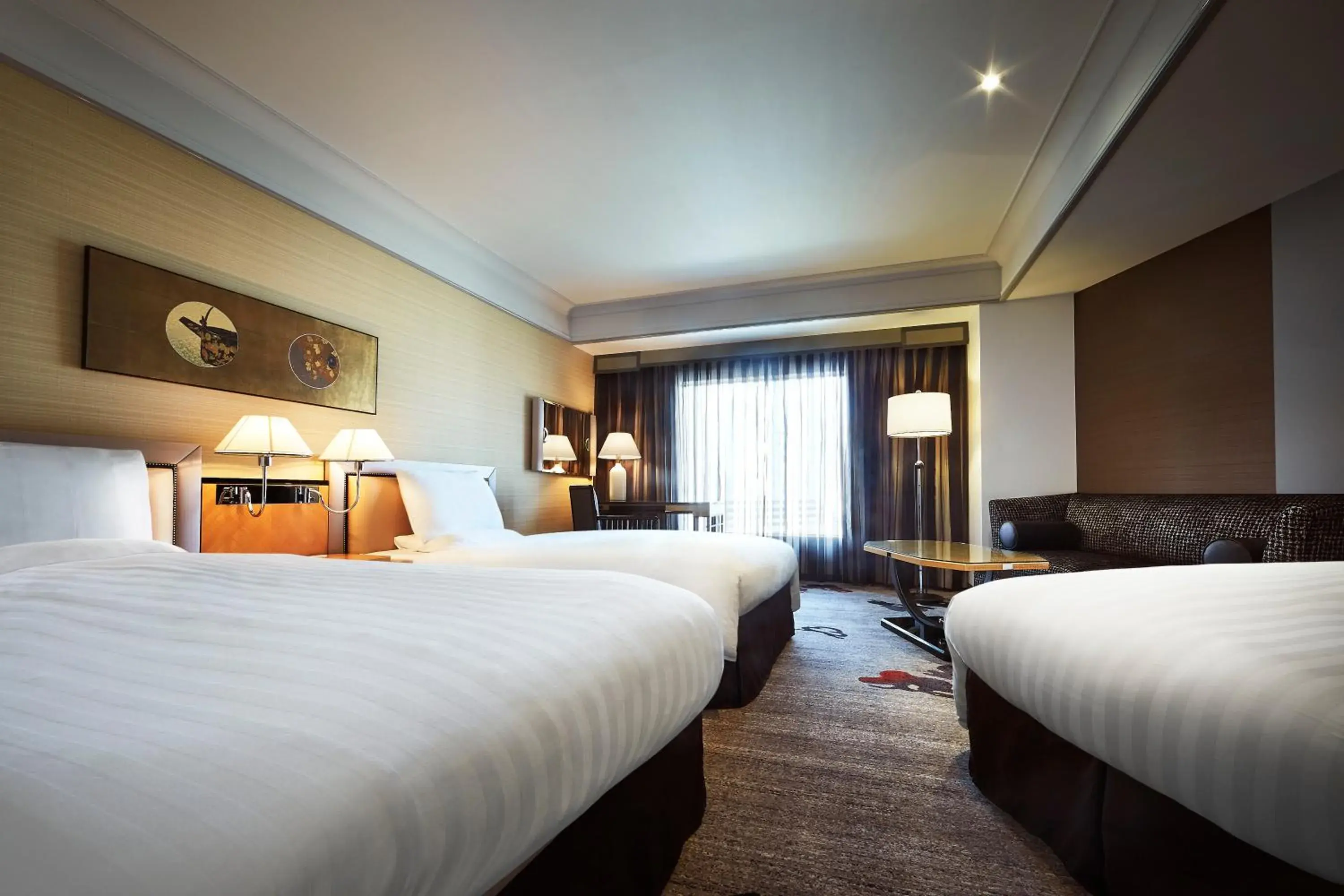 Deluxe Triple Non Smoking Town View in Hotel New Otani Osaka Deluxe Triple Non Smoking Town View in Hotel New Otani Osaka