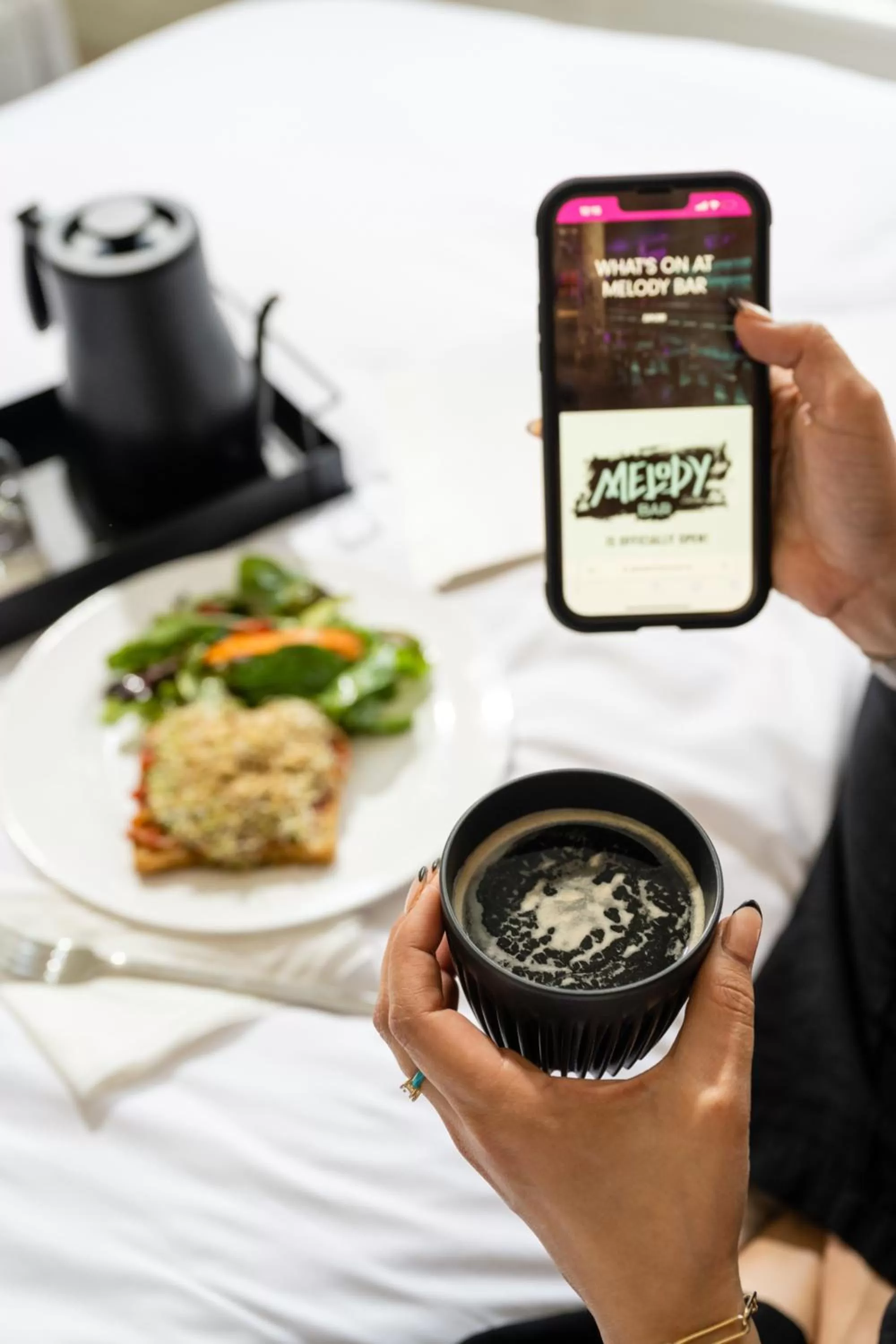 Food close-up in Gladstone House