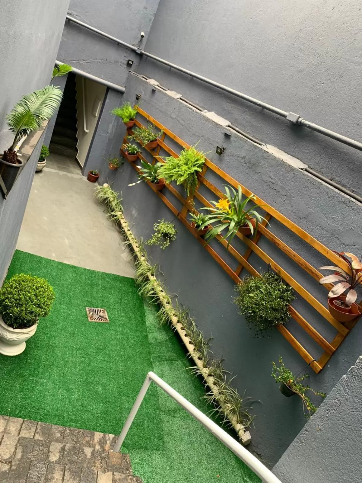 Garden view in Hotel Solar Bela Vista