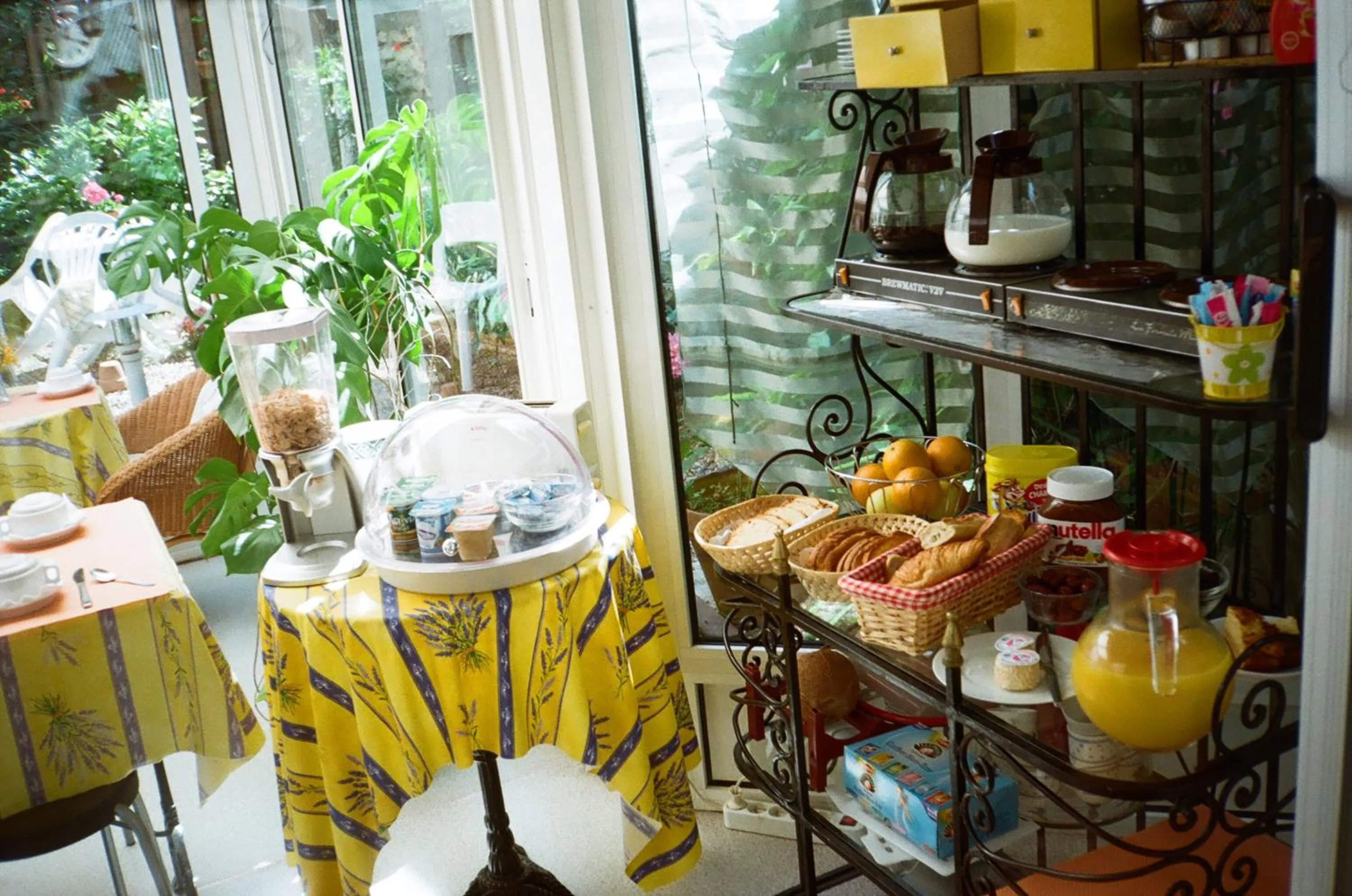 Decorative detail in Hôtel Beauséjour