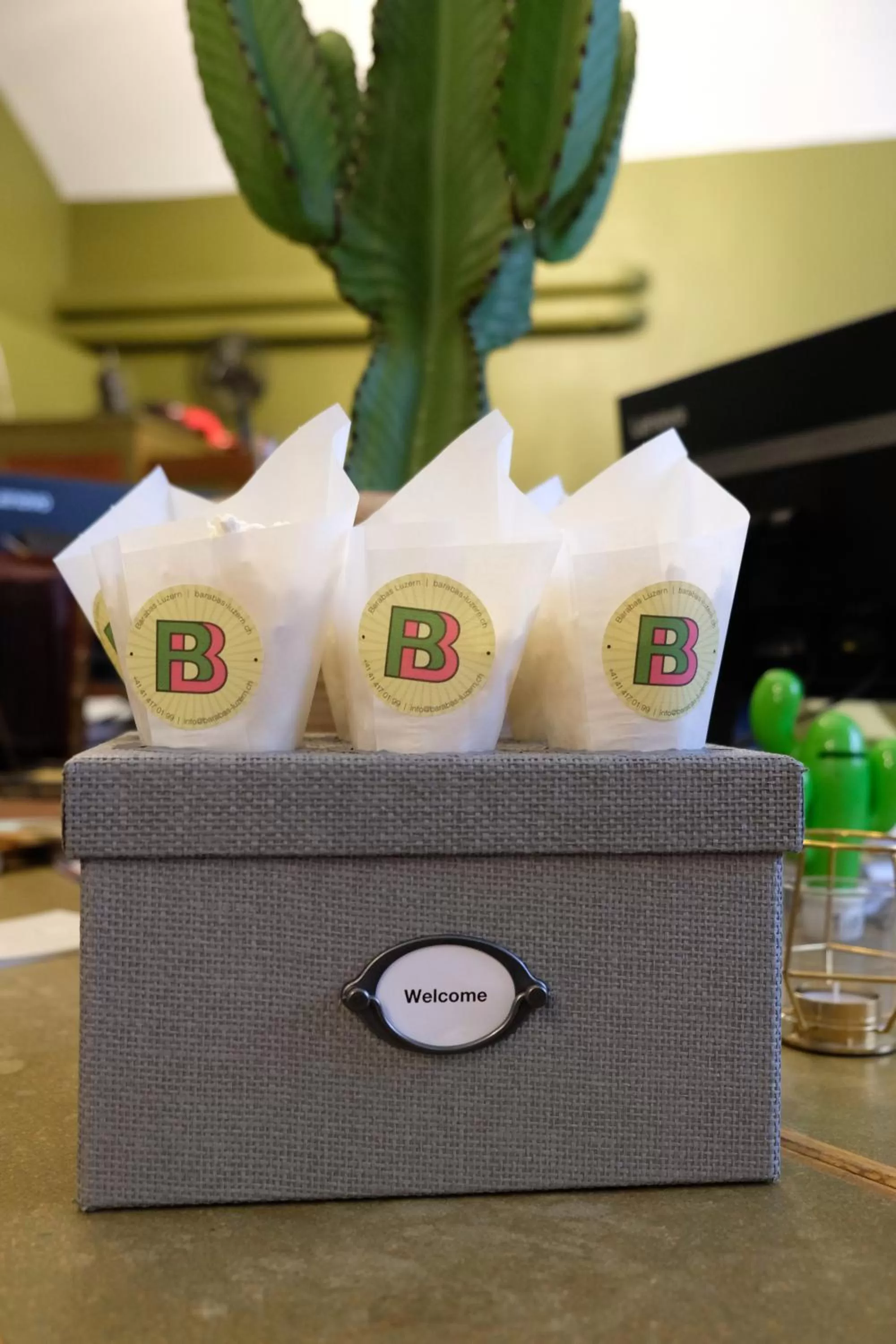 Lobby or reception in Barabas Luzern