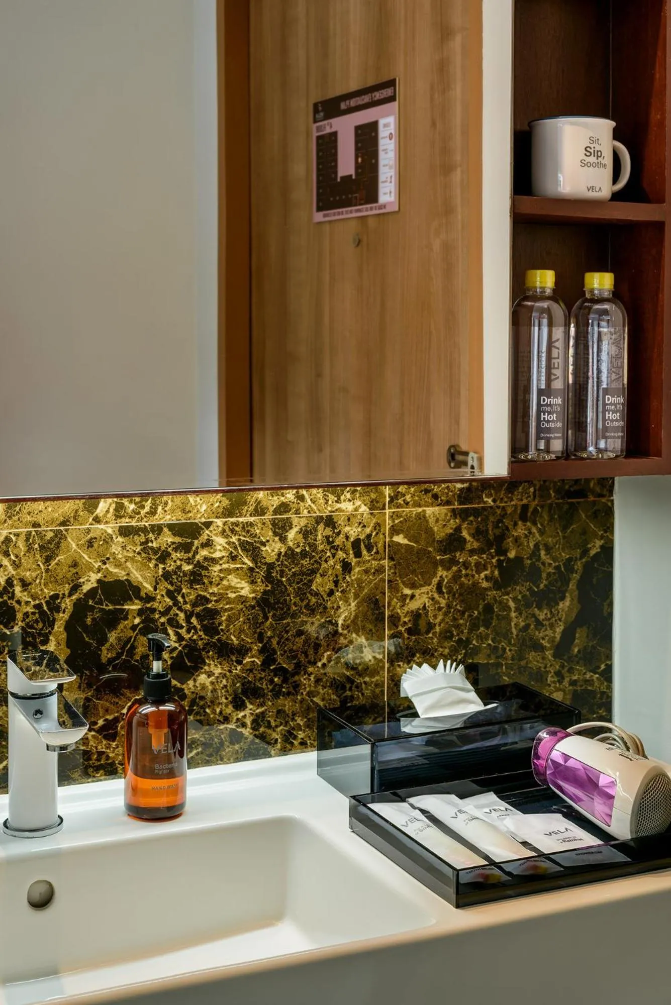 Bathroom in VELA be Bangkok Ratchathewi