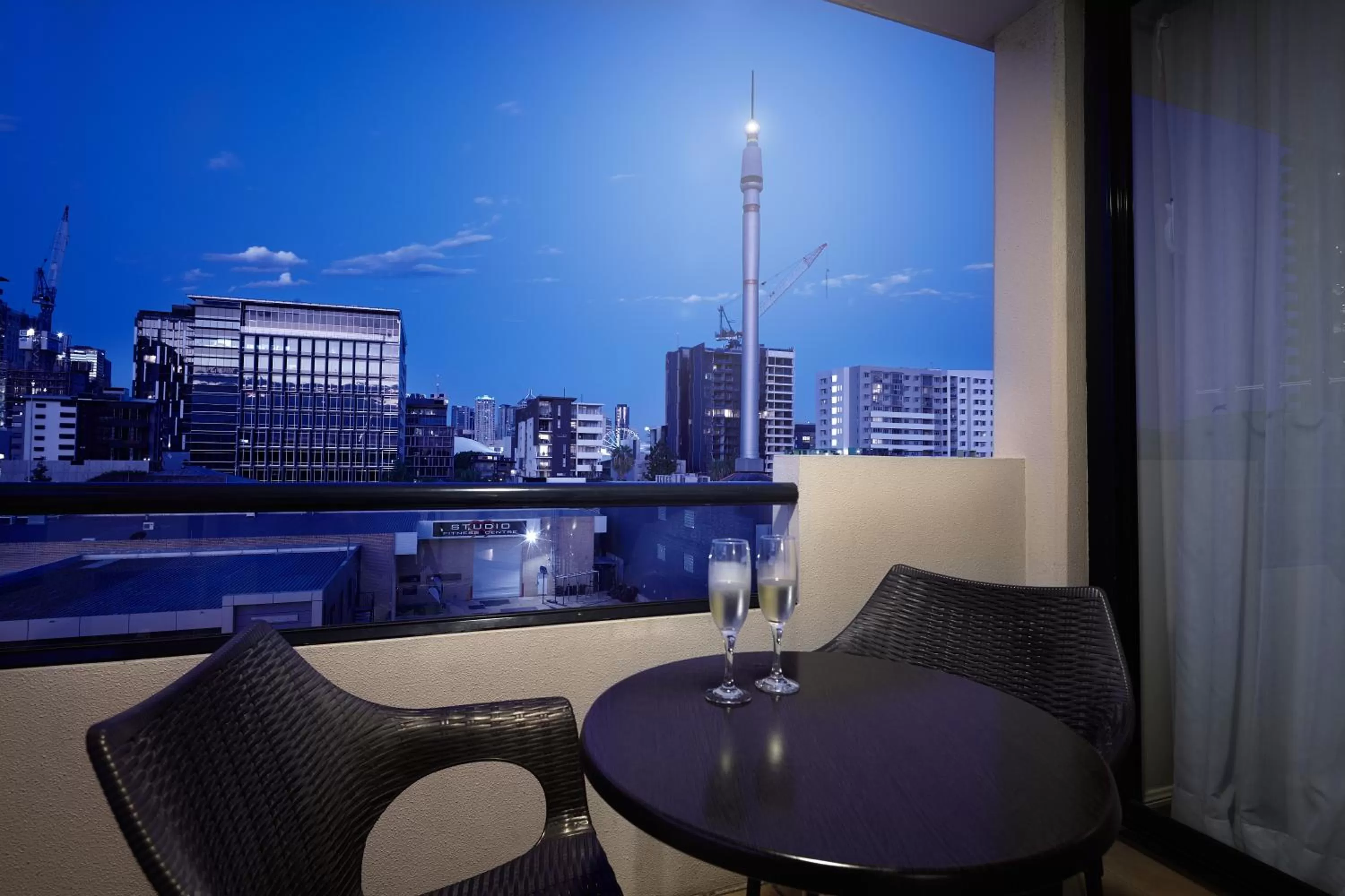 City view in West End Central Apartments