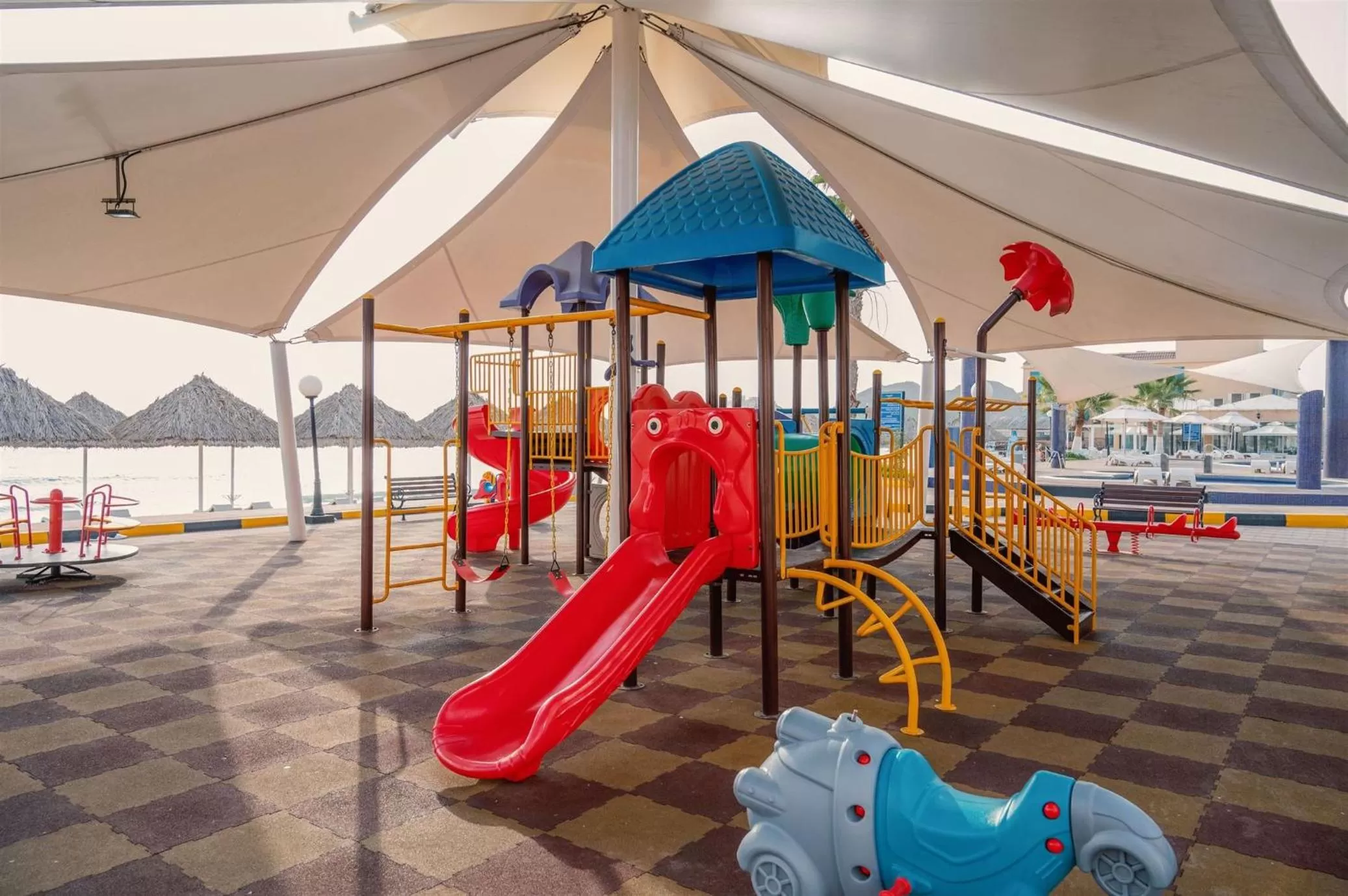 Children play ground in Royal Beach Hotel & Resort