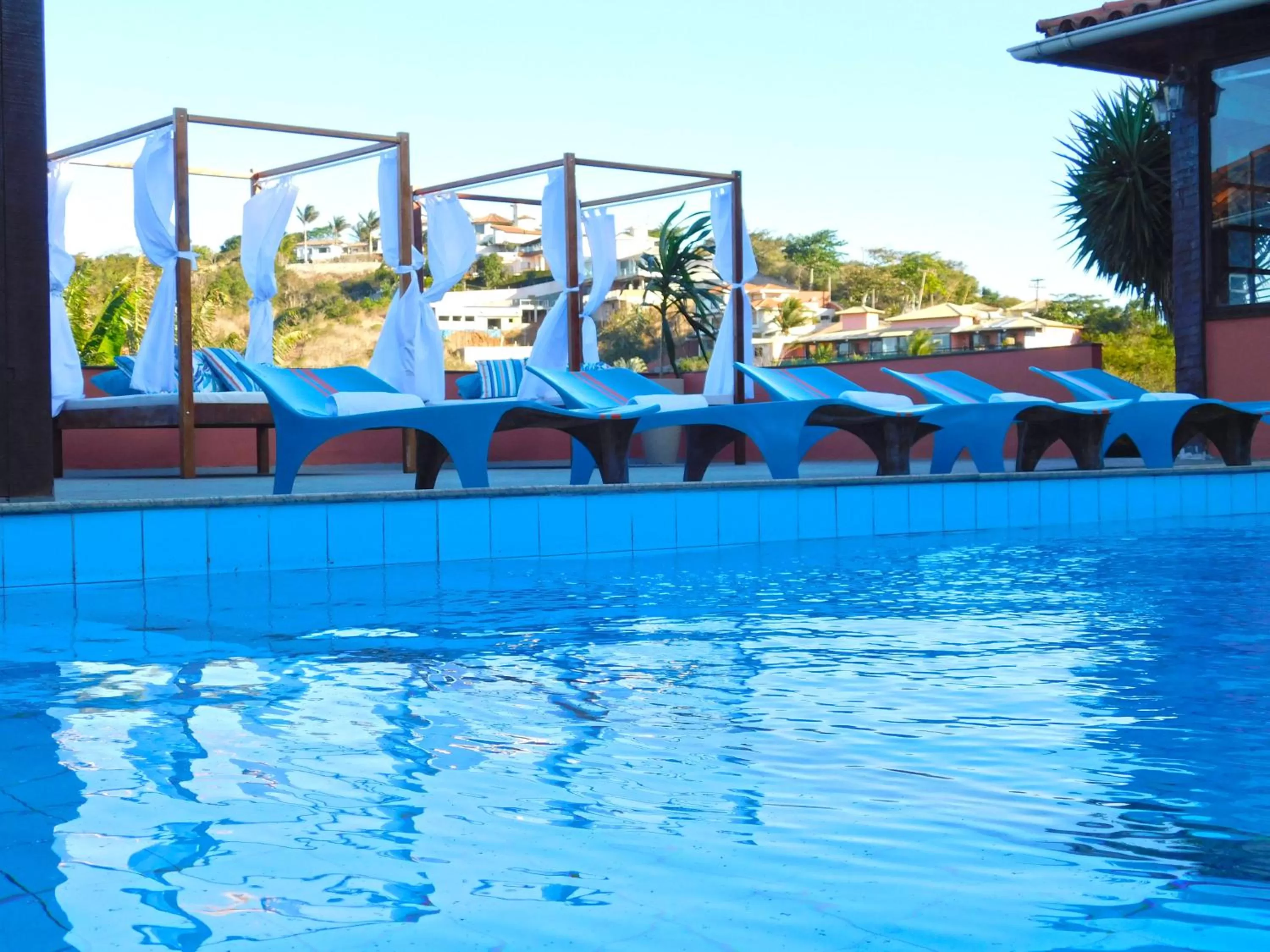 Swimming pool in Pousada dos Coqueiros Búzios