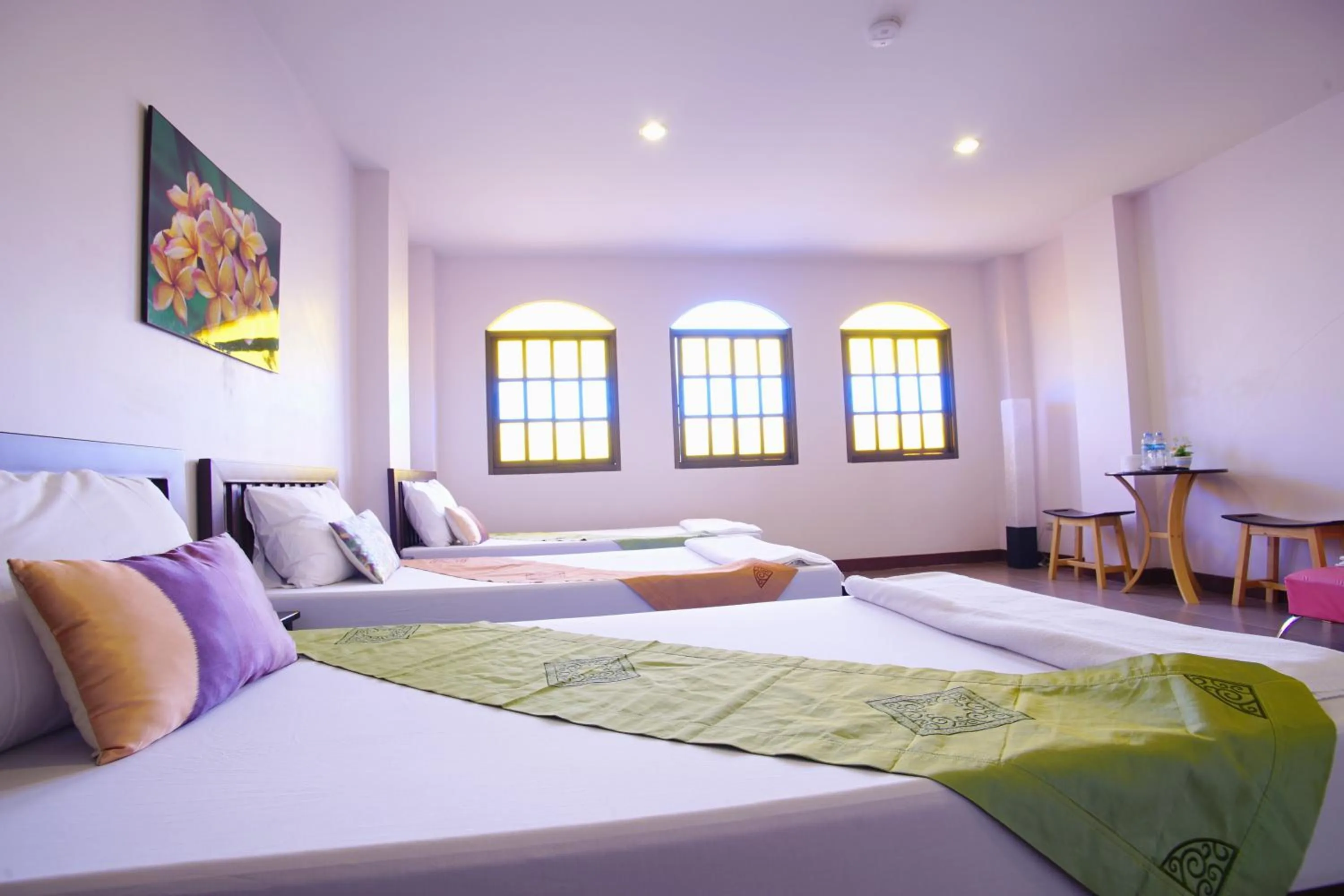 Photo of the whole room, Bed in Ming Shou Boutique House