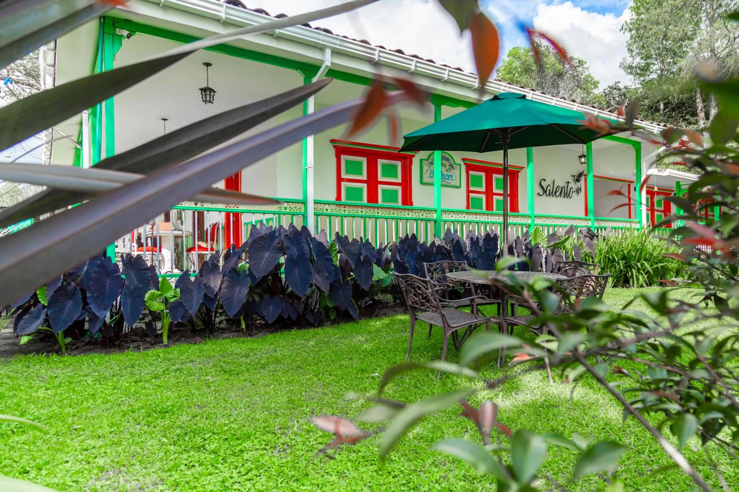 Property building in Hotel Mirador de Boquia Salento