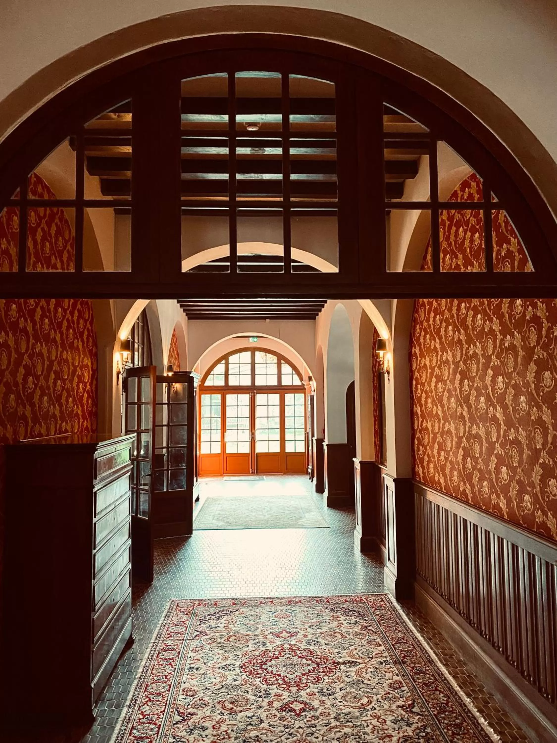 Facade/entrance in Château de Fontager