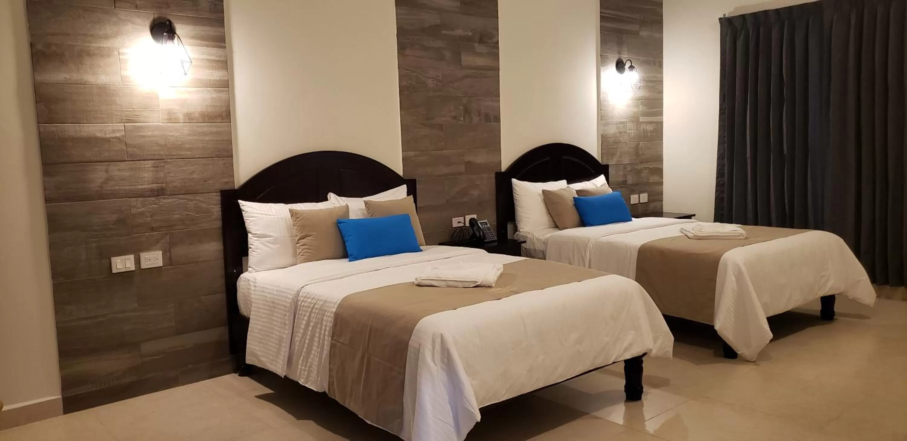 Photo of the whole room, Bed in Hotel Los Frailes, Valladolid, Yucatán