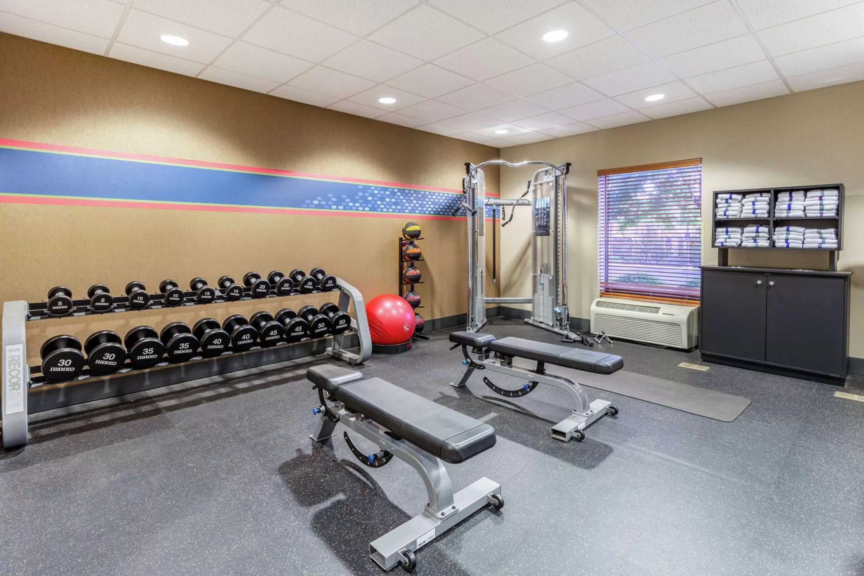 Fitness centre/facilities in Hampton Inn & Suites Chicago - Libertyville