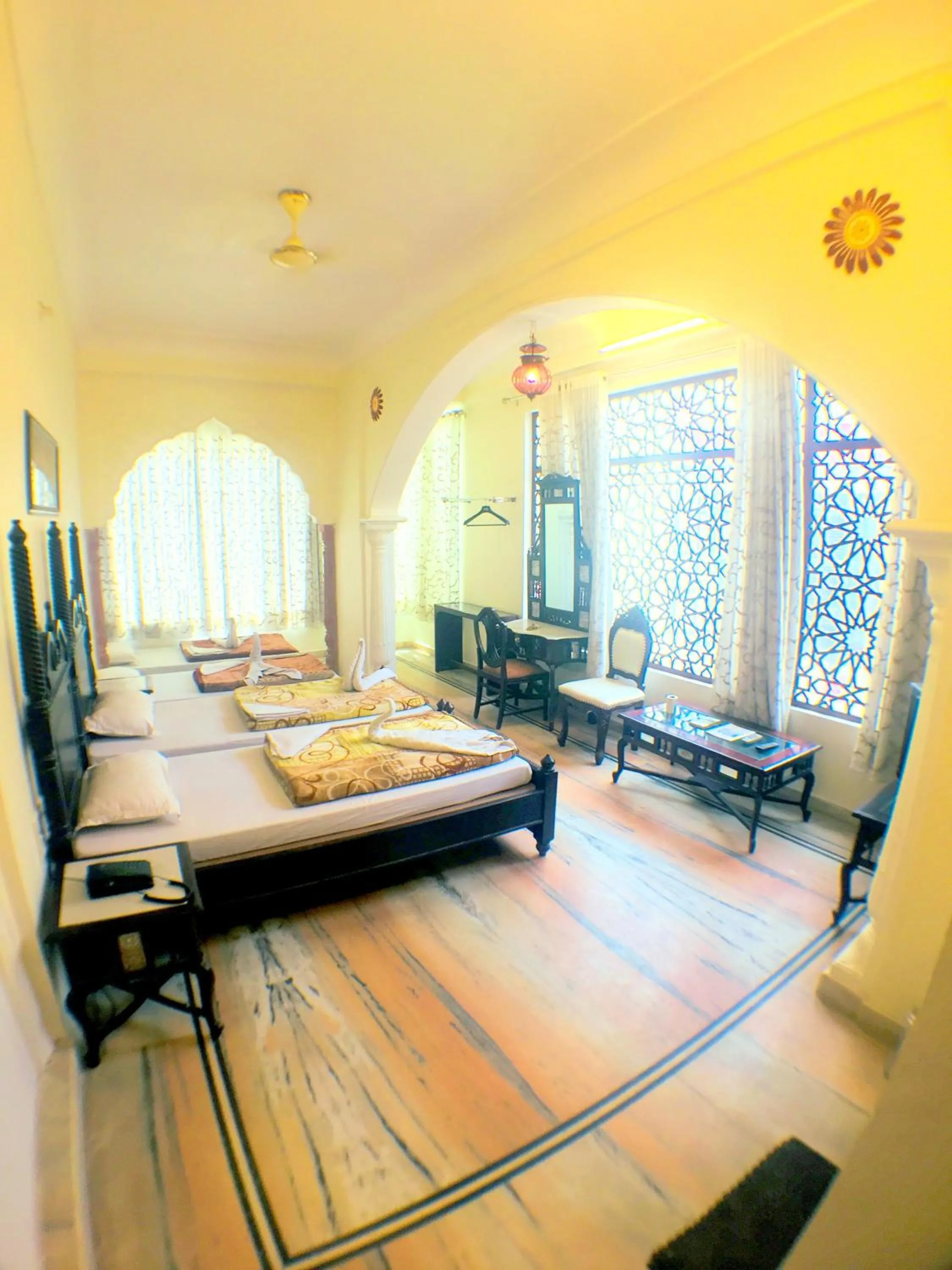 Standard Quadruple Non AC Room in Krishna Palace - A Heritage Boutique Hotel