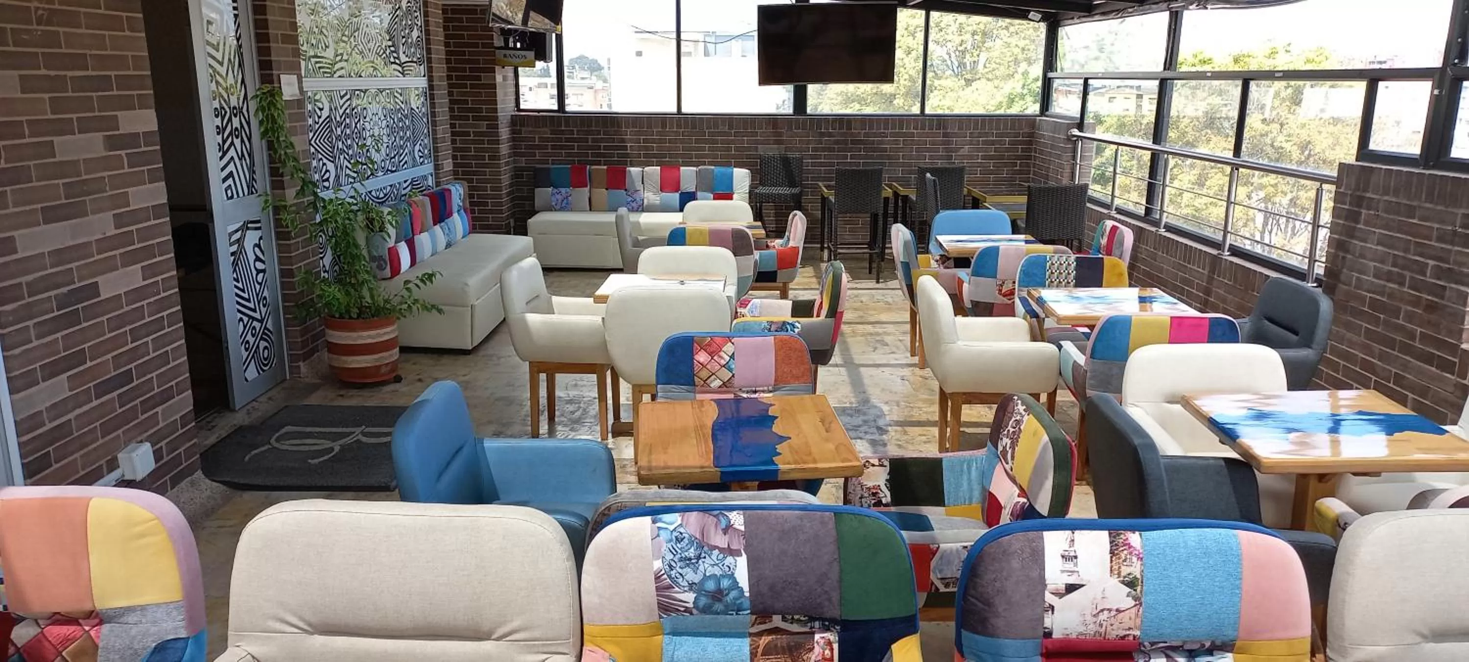 Balcony/Terrace in Hotel Bogota DC