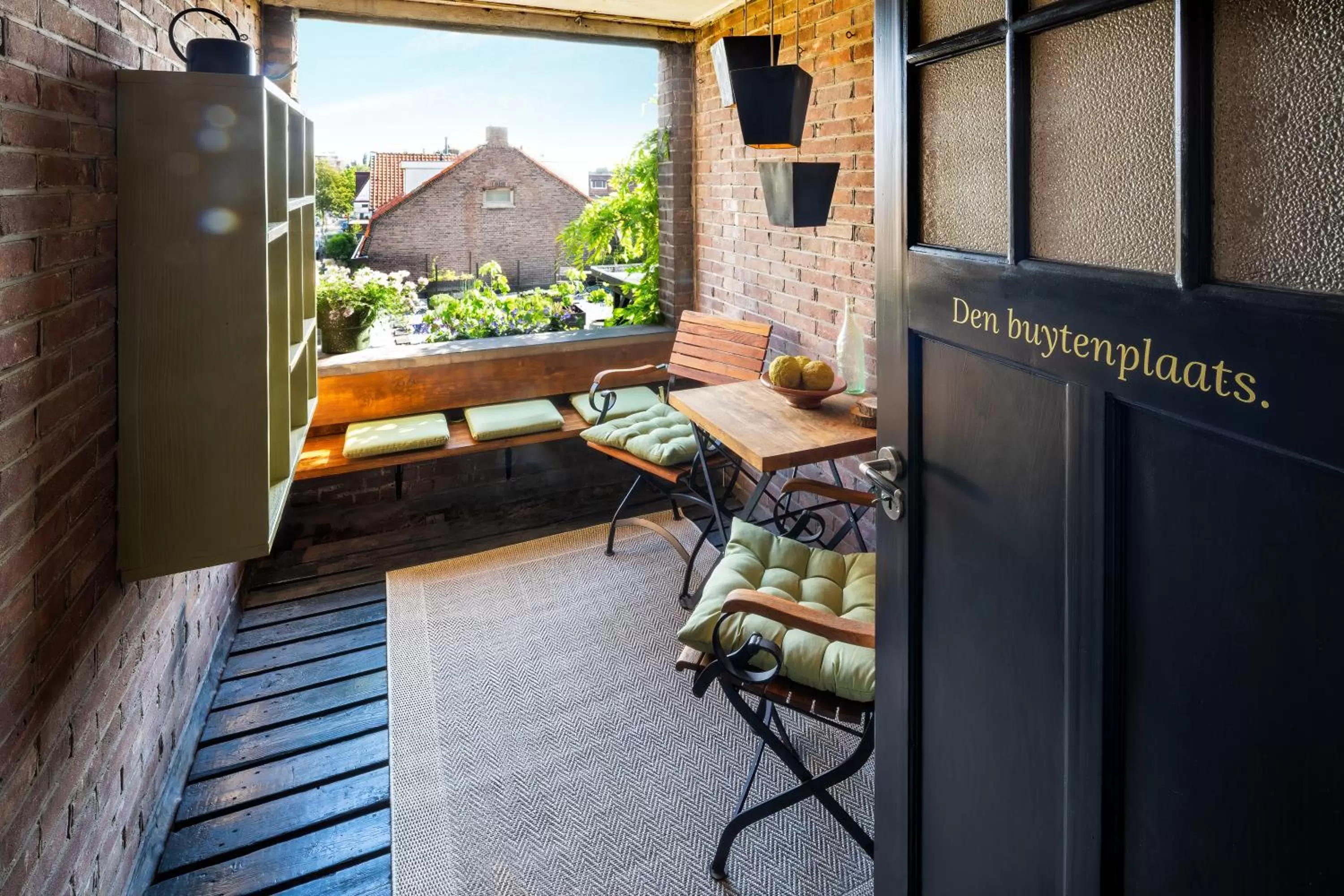 Patio in Bed & Breakfast - Gallery 't Speelhuys