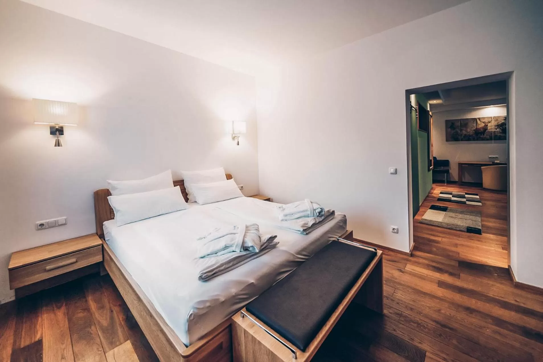 Bedroom, Bed in Aktivhotel Wildschütz