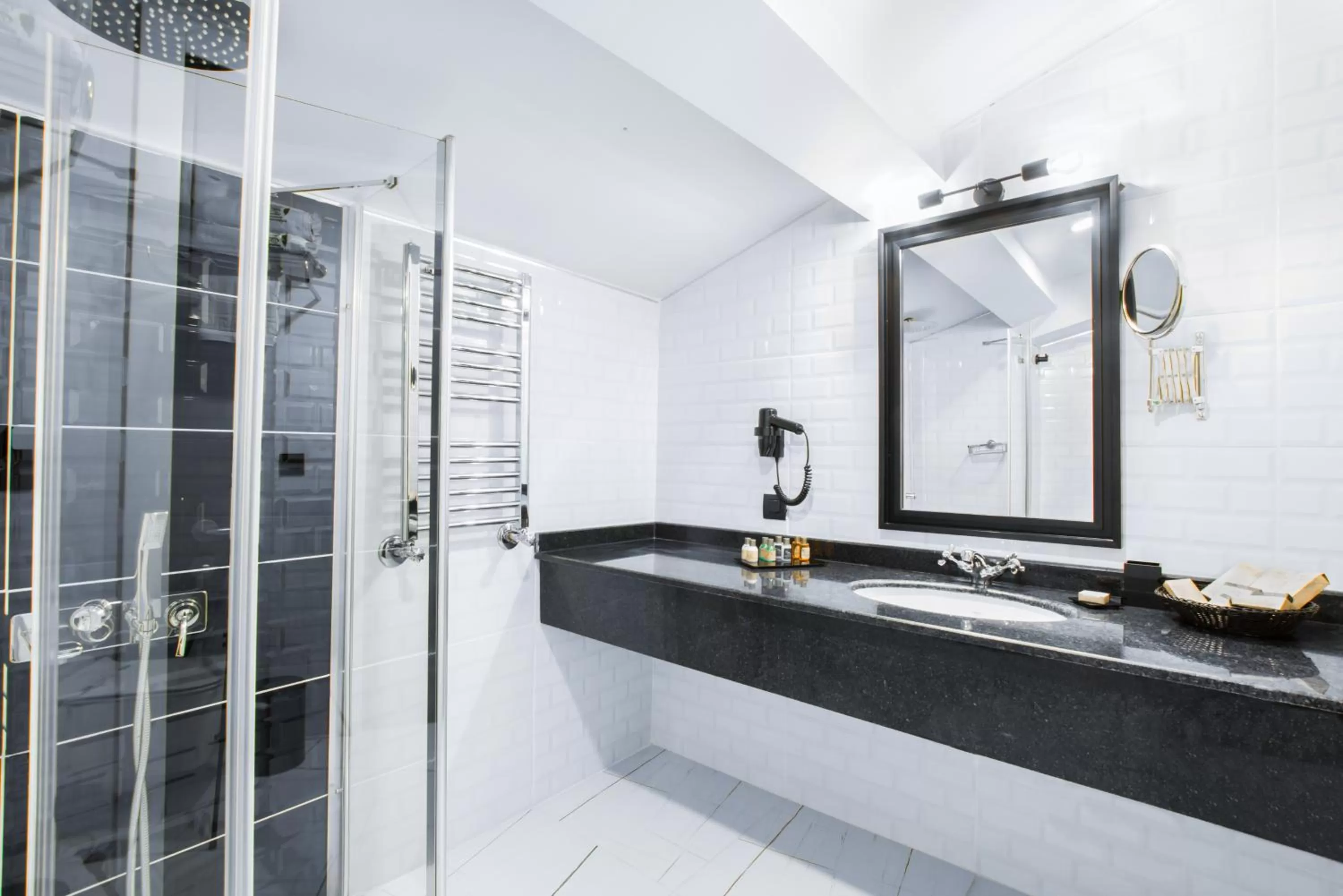 Bathroom in Hotel Poem