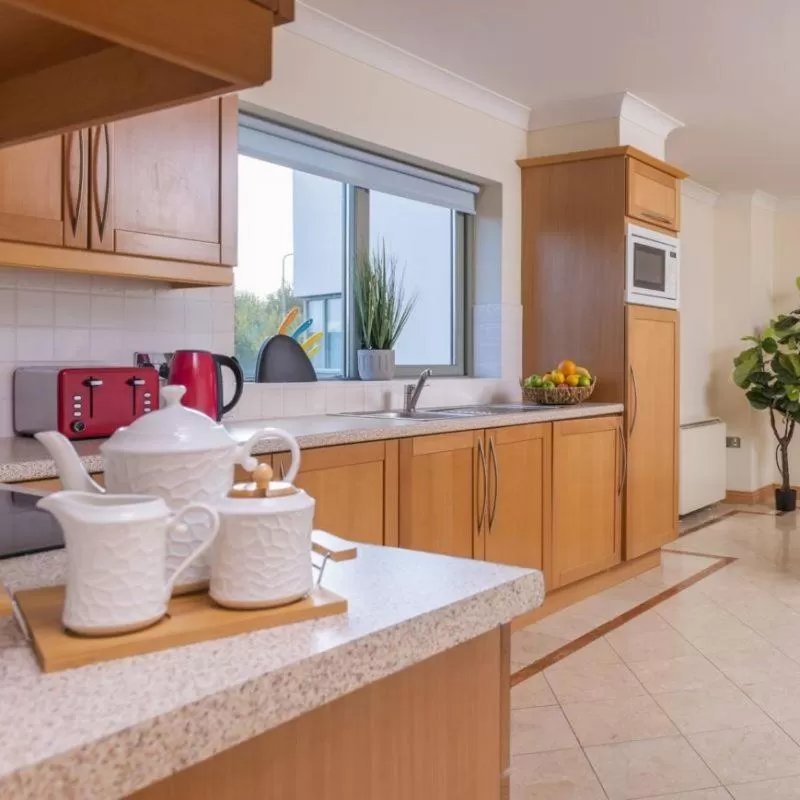 Kitchen or kitchenette in Park Place Apartments