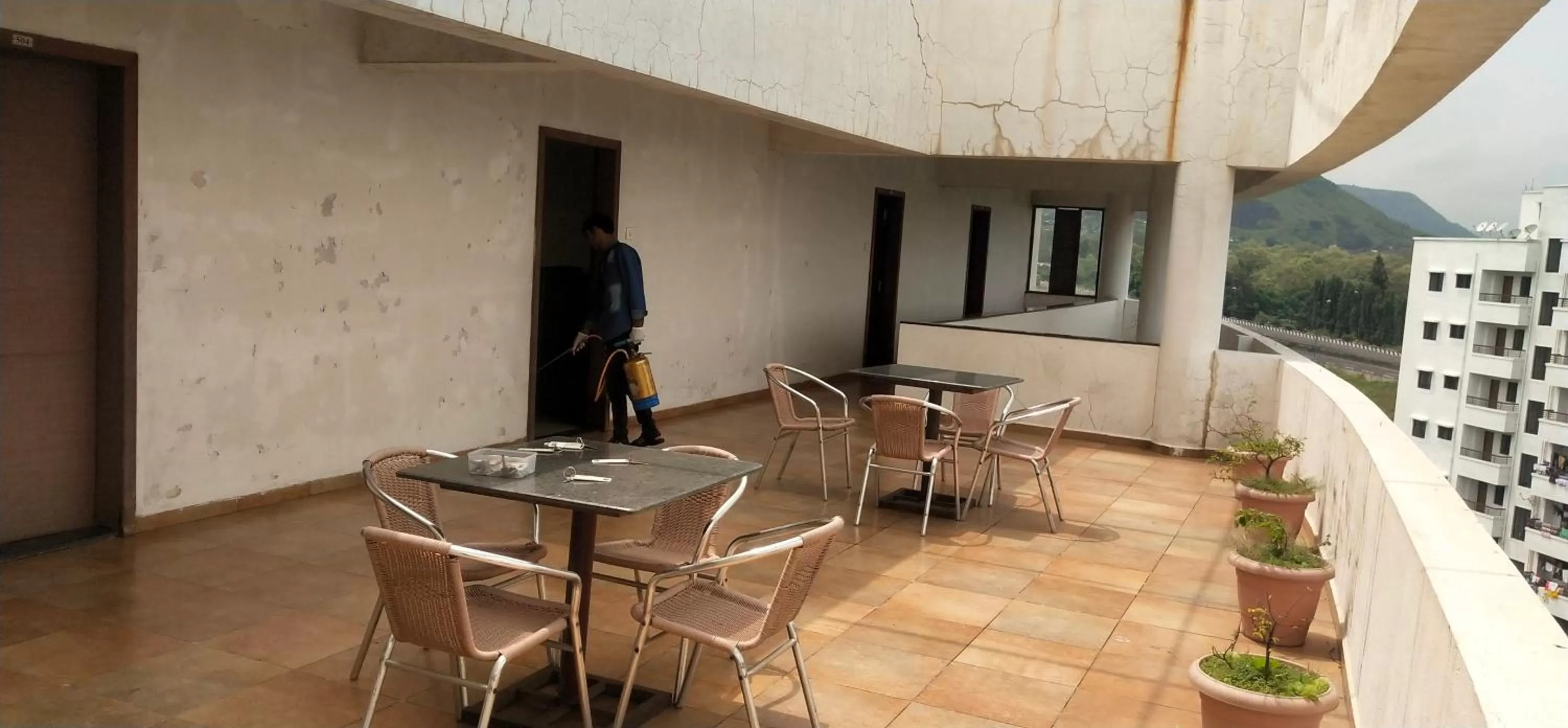 Balcony/Terrace in Hotel Sumanchandra Suites