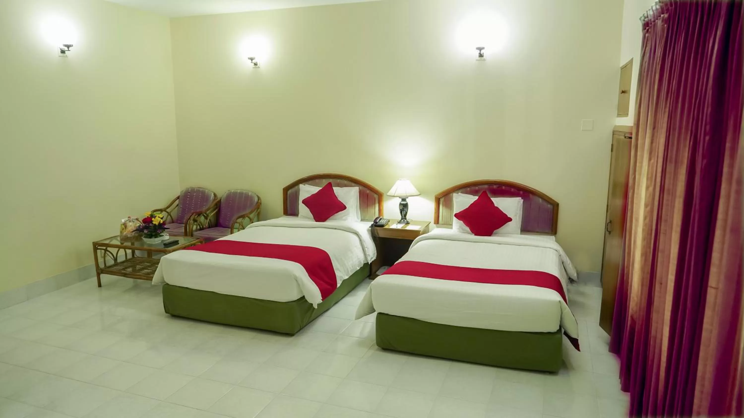 Bed in Asia Pacific Hotel