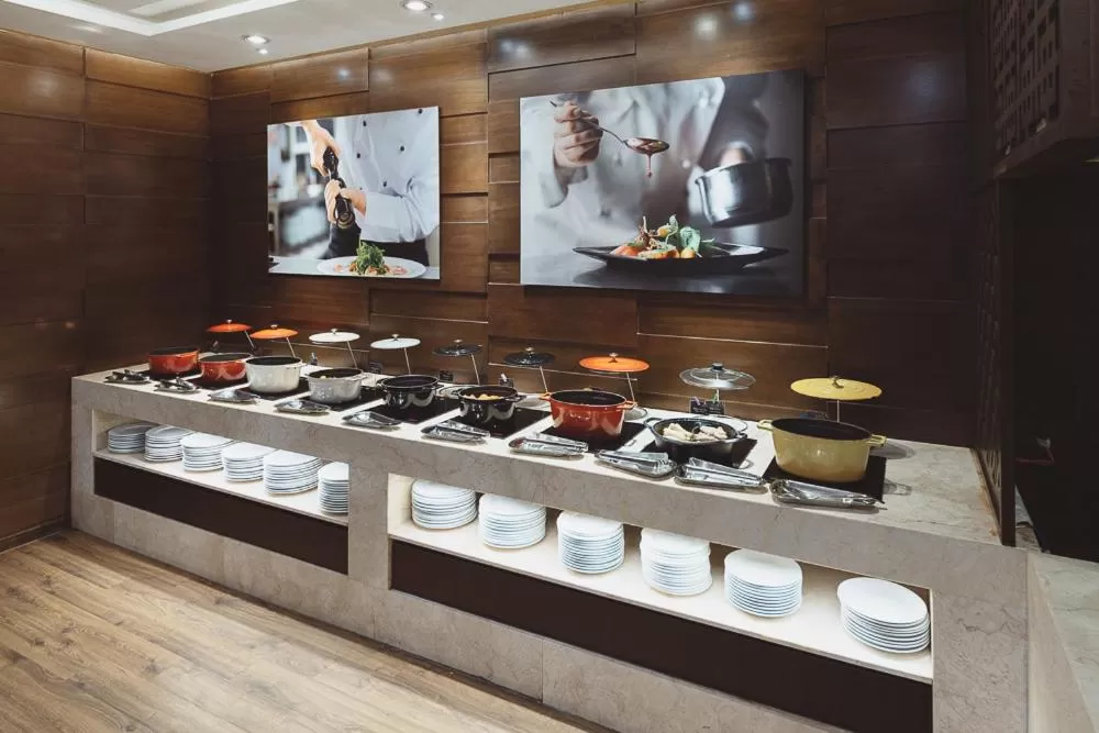 Buffet breakfast in Paragon Saigon Hotel