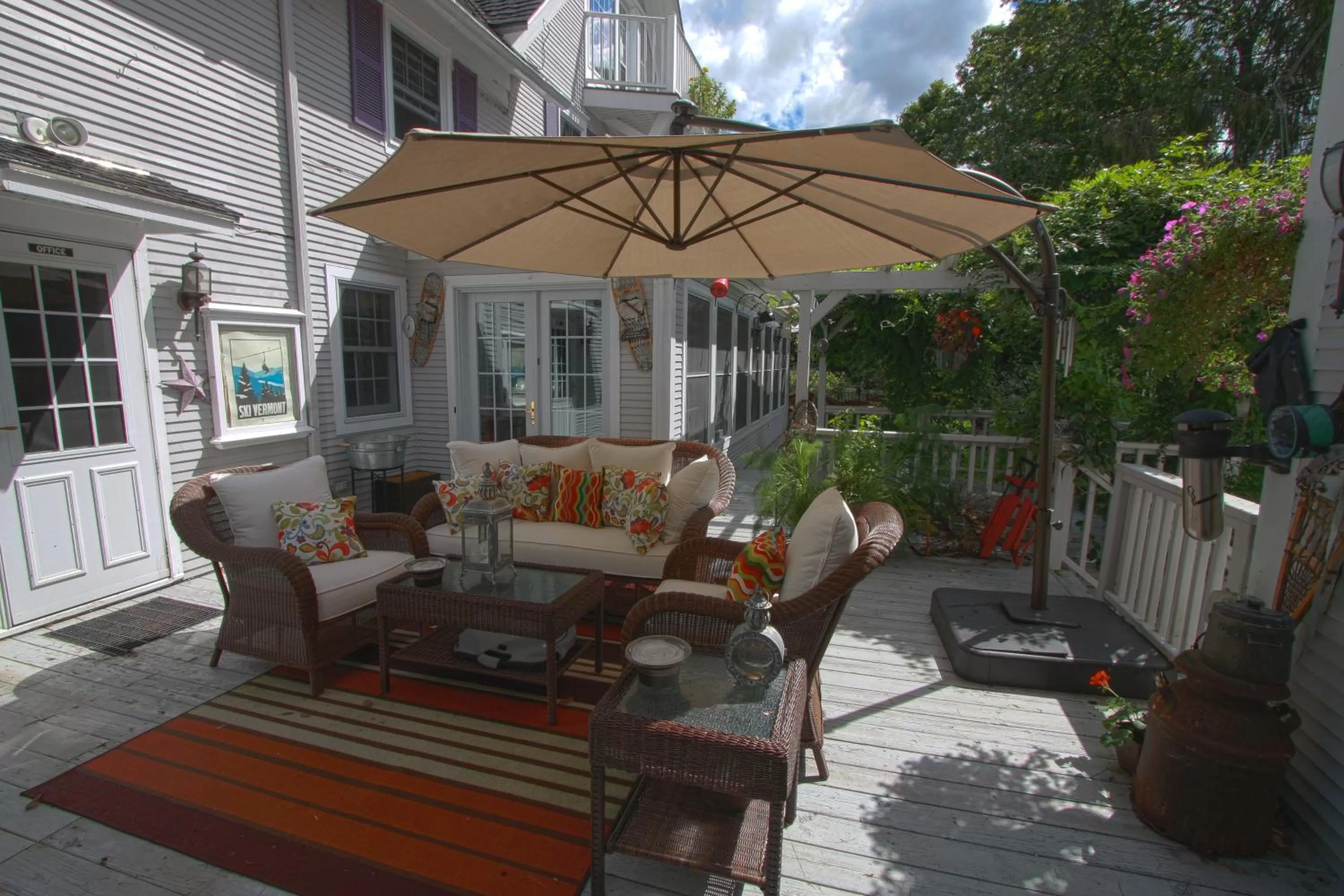 Balcony/Terrace in Phineas Swann Inn & Spa