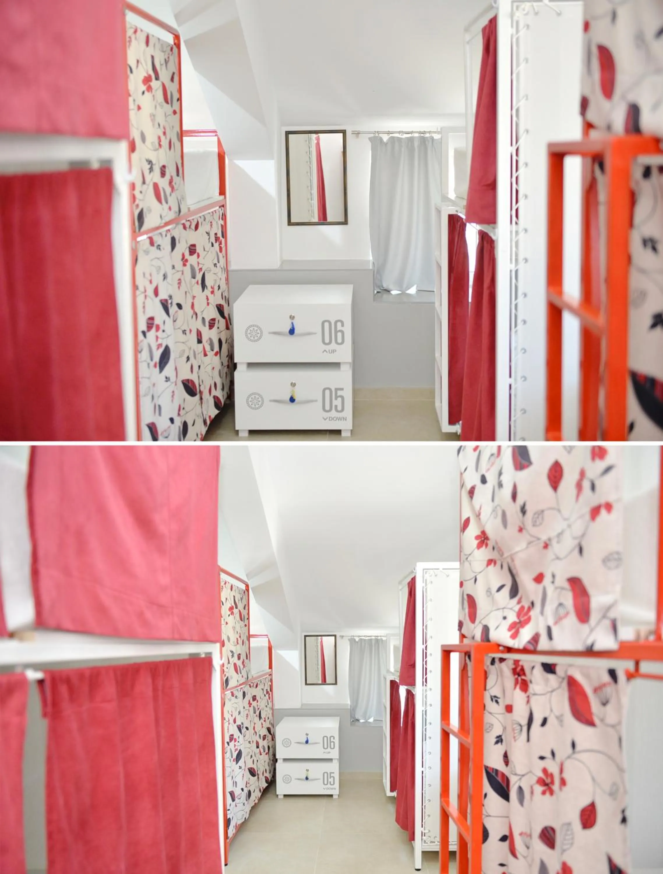 Sea view, Bed in Hostel Pupa