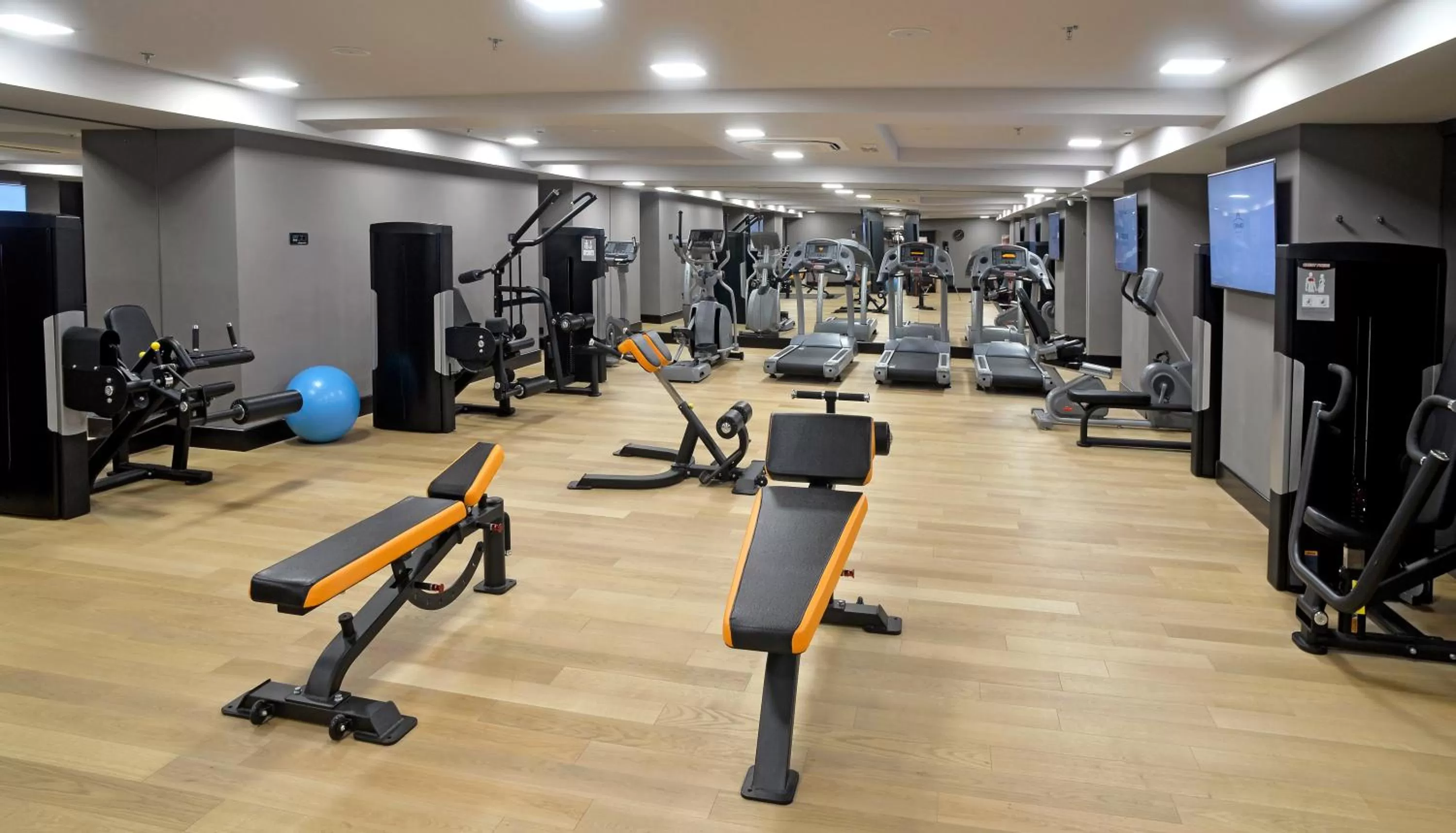 Fitness centre/facilities in Cornaro Hotel