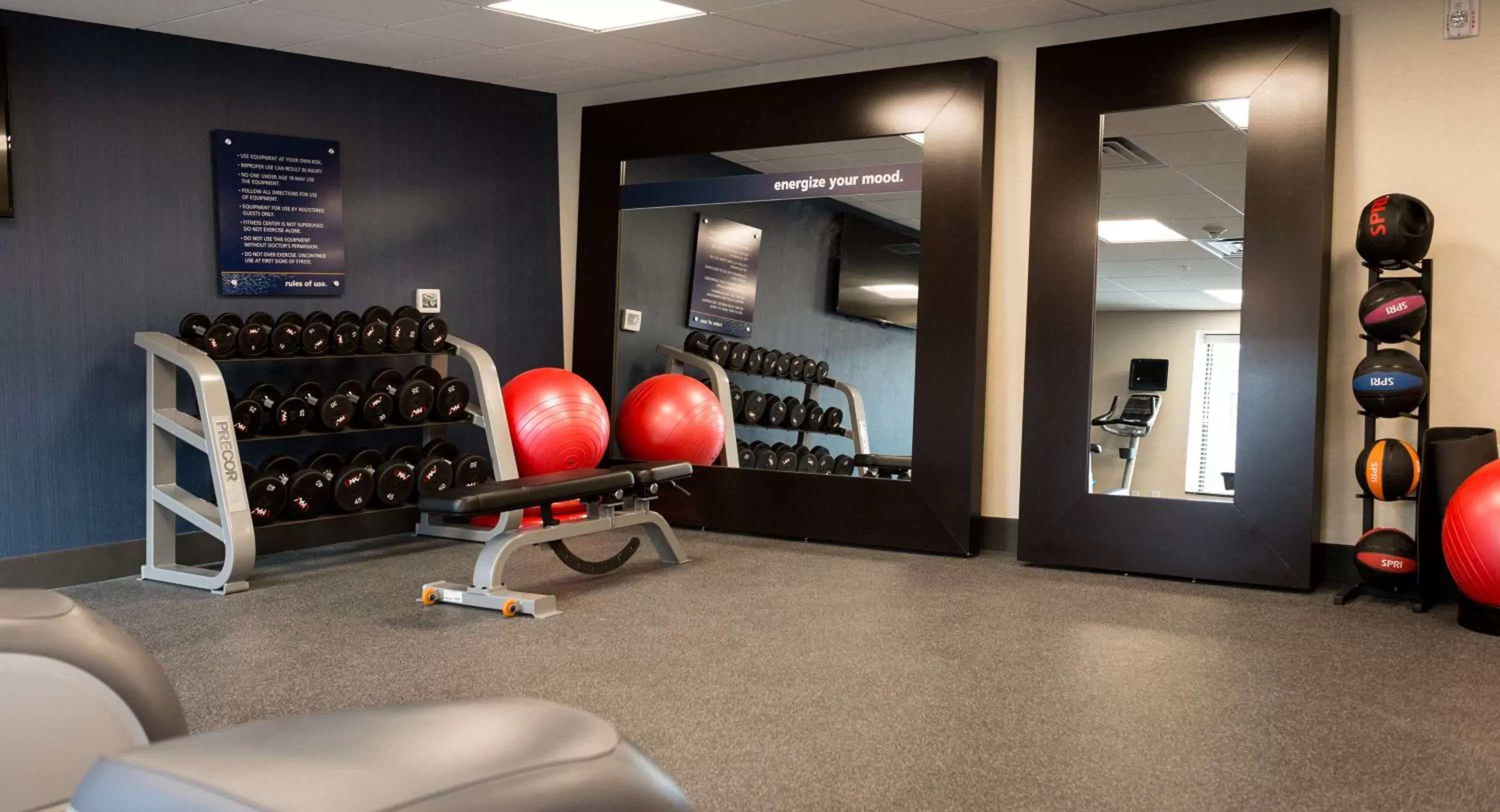 Fitness centre/facilities in Hampton Inn and Suites La Crosse Downtown
