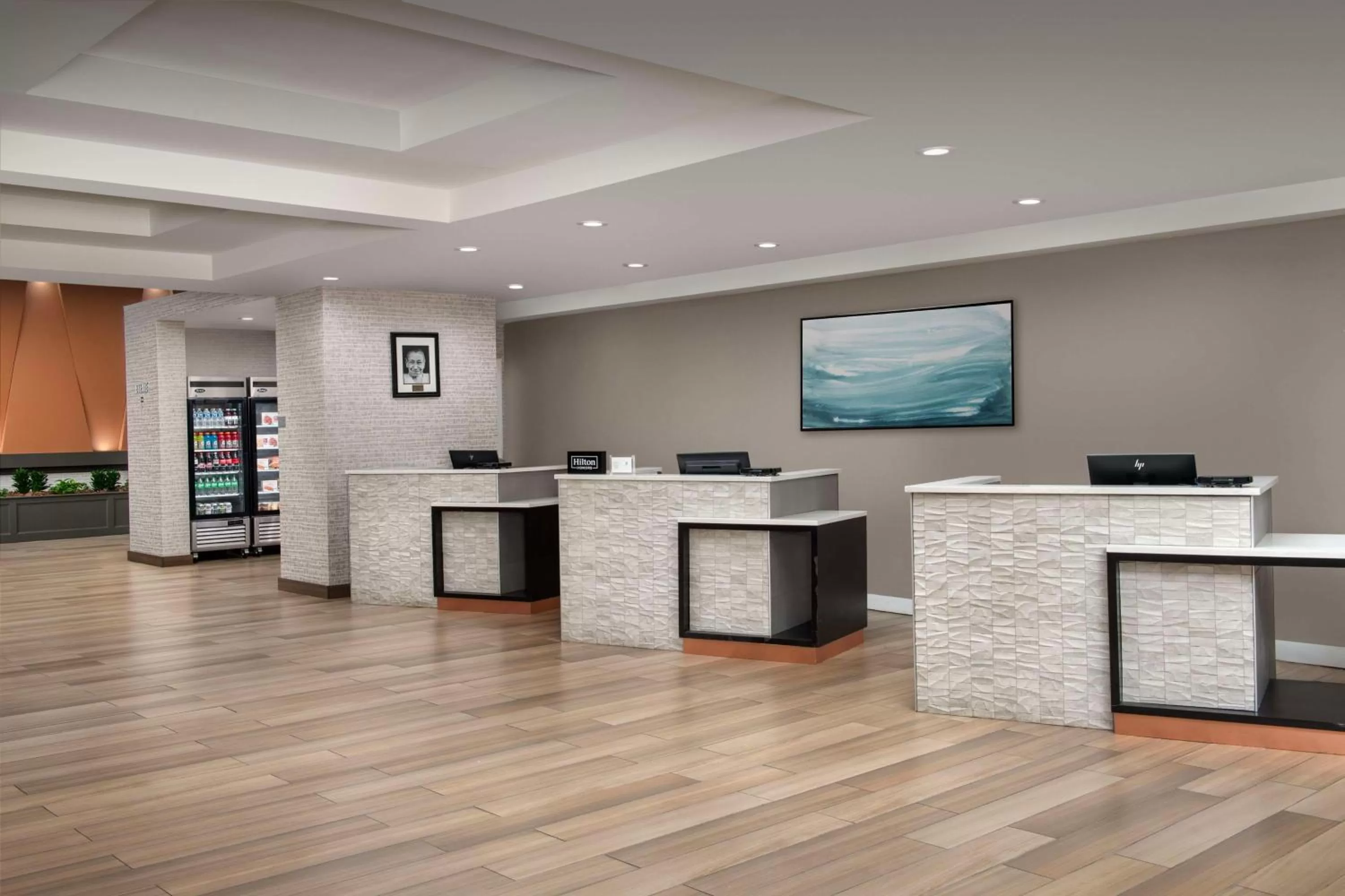 Lobby or reception in Embassy Suites Winston-Salem