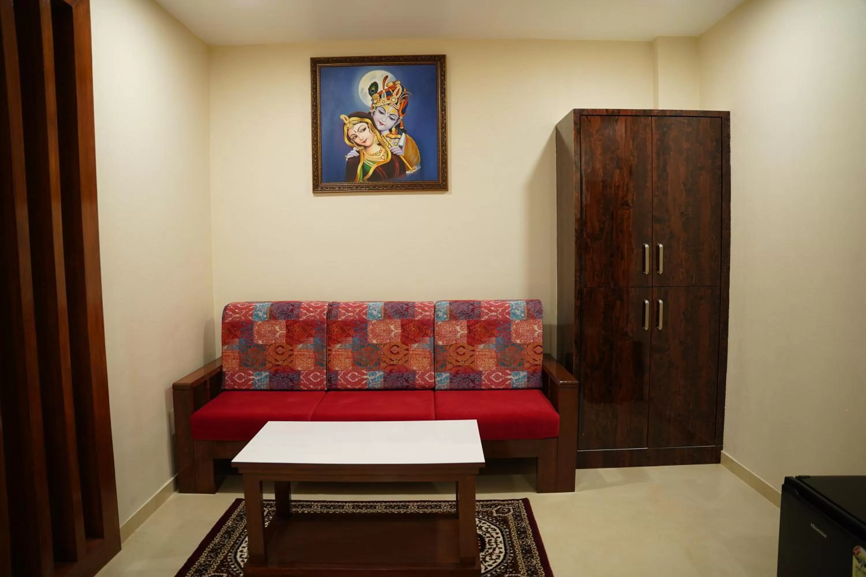 Seating area in Raaj Resort