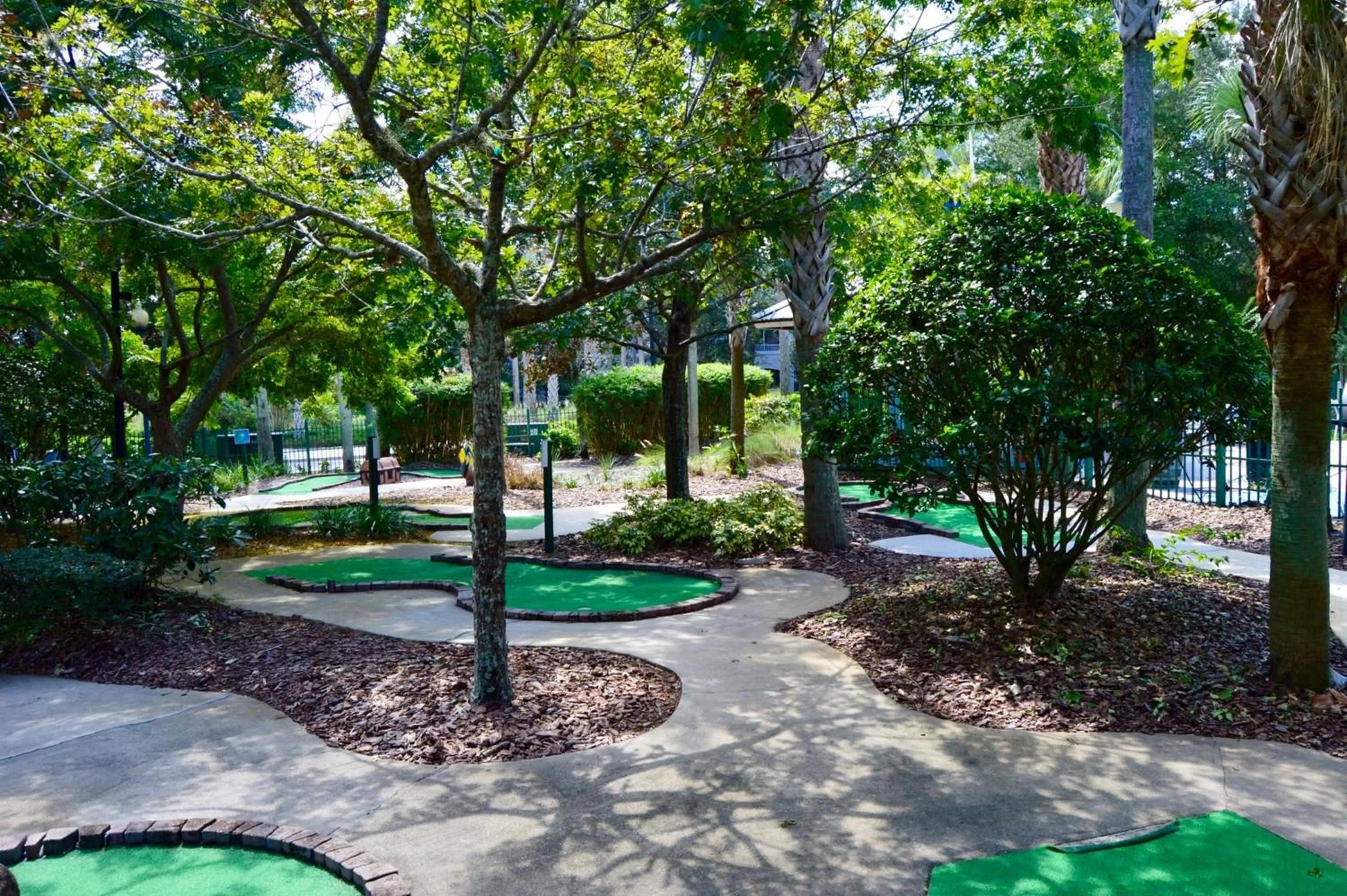 Garden view in Calypso Cay Vacation Villas