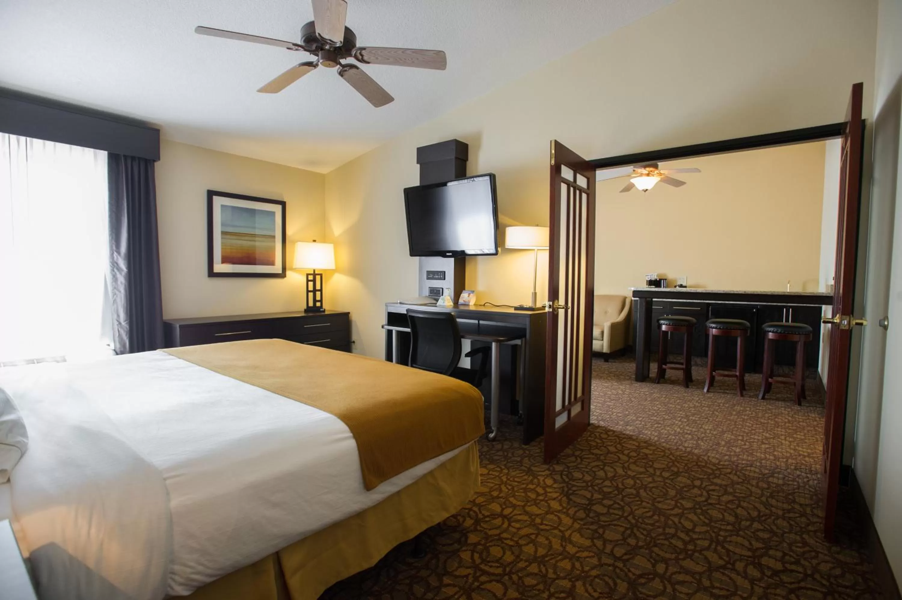 Photo of the whole room, Bed in Holiday Inn Express & Suites Topeka West I-70 Wanamaker by IHG