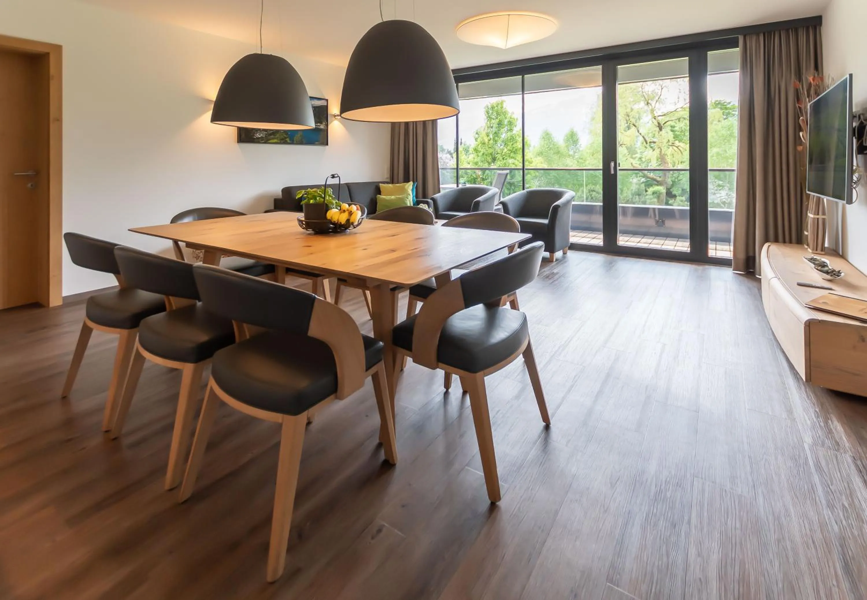 Living room, Dining Area in Schönblick Residence - Absolut Alpine Apartments
