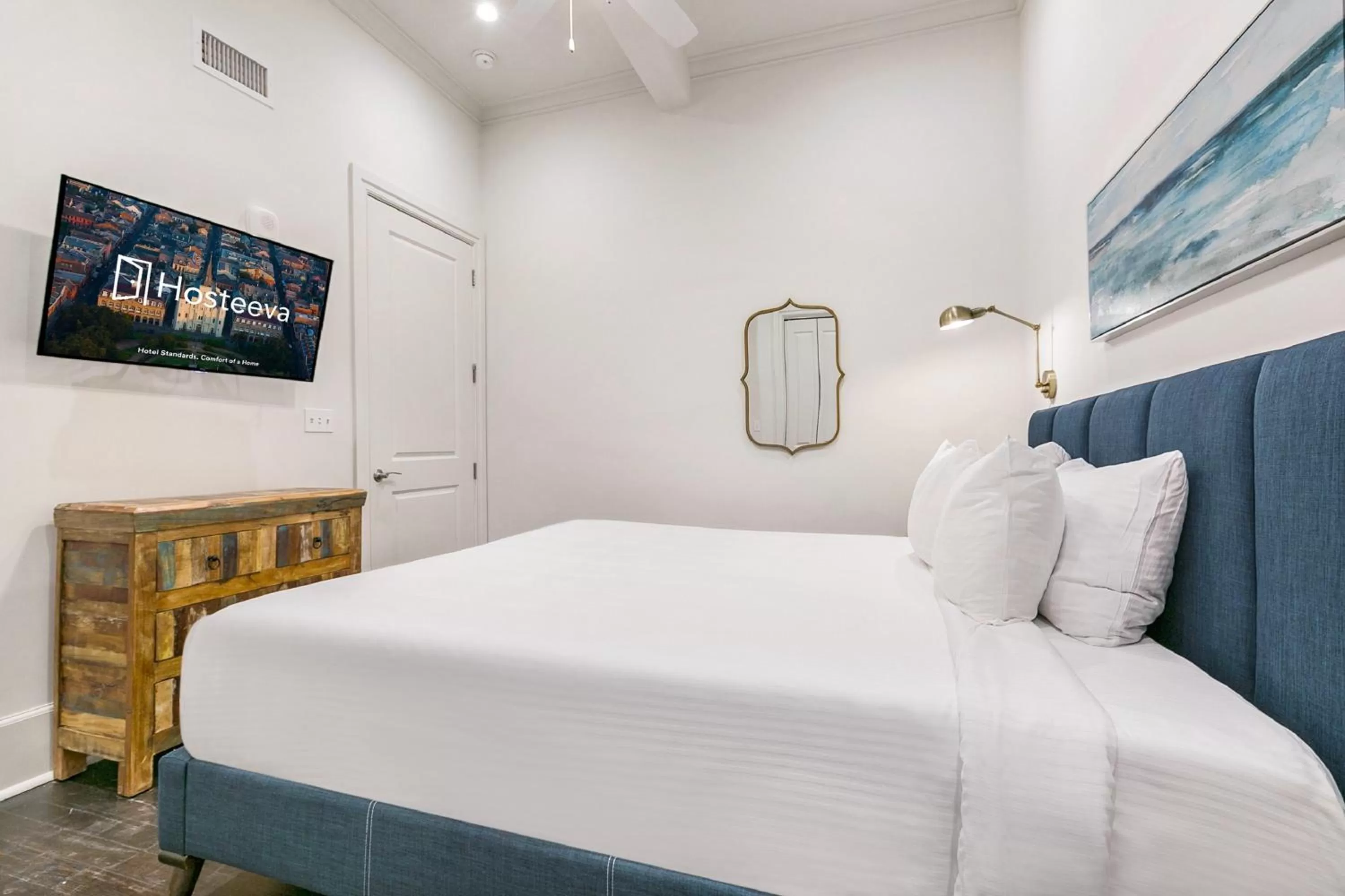 Bedroom, Bed in 1 and 2 BR Private Condos Steps Away From French Quarter