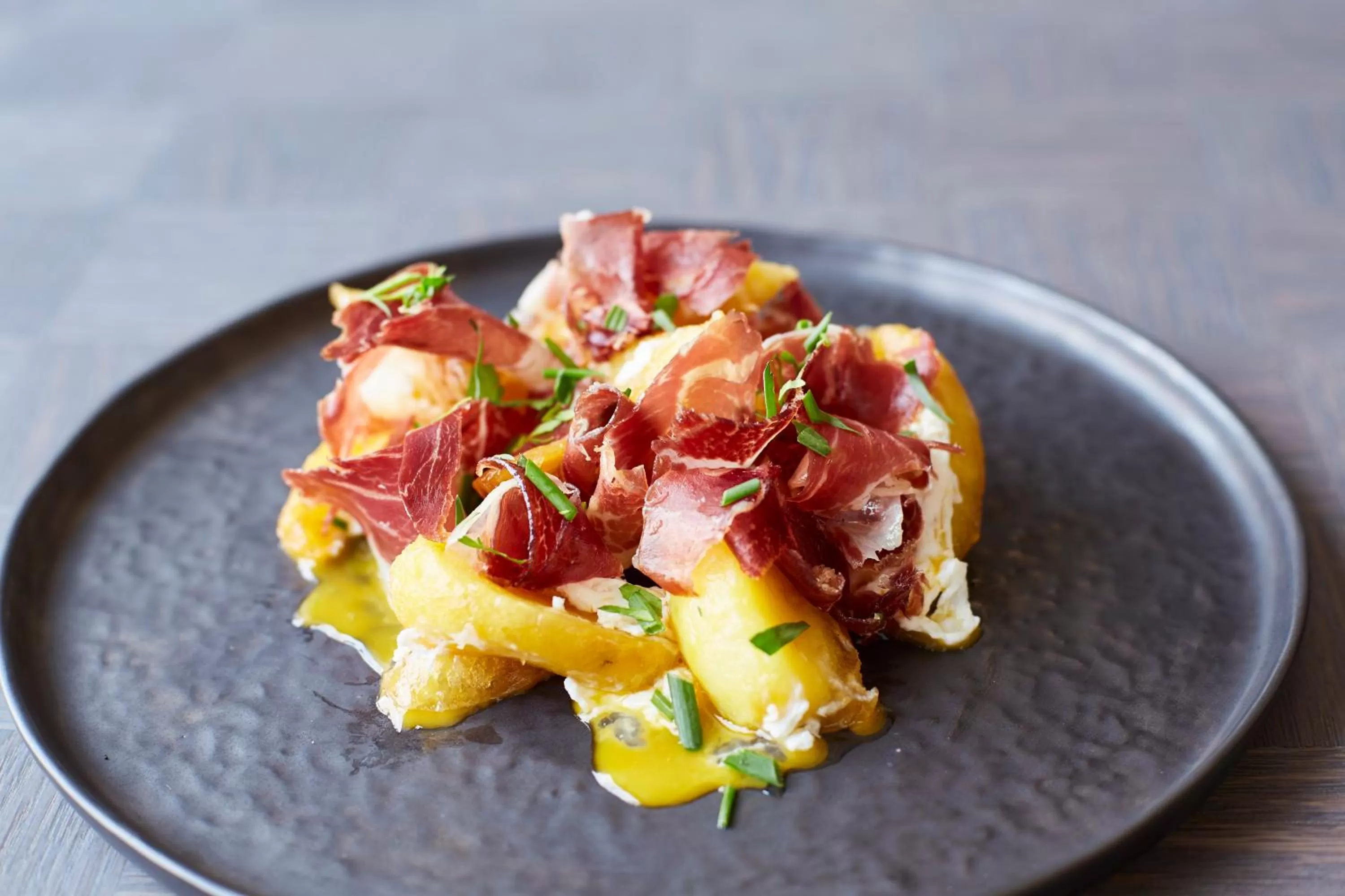 Food close-up in Grand Hyatt Barcelona