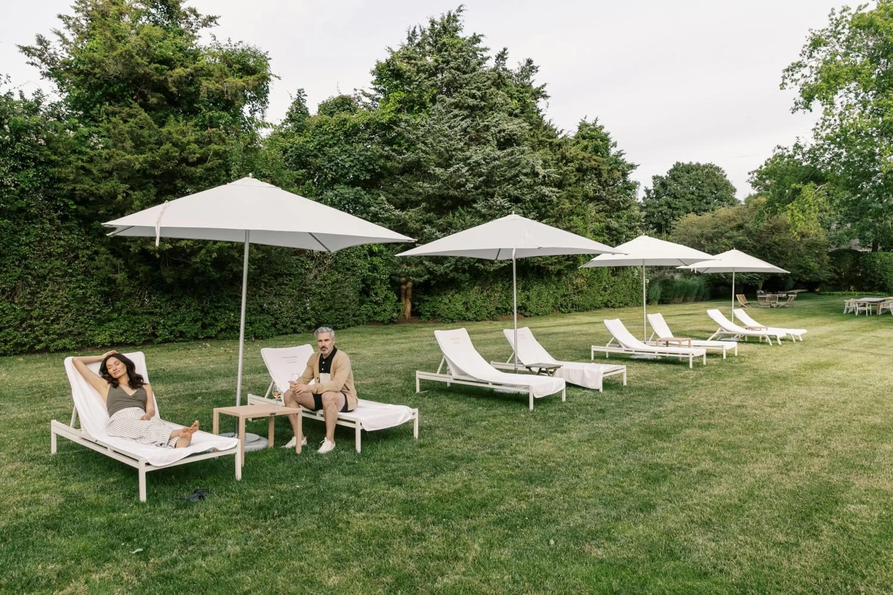 sunbed in The Roundtree, Amagansett