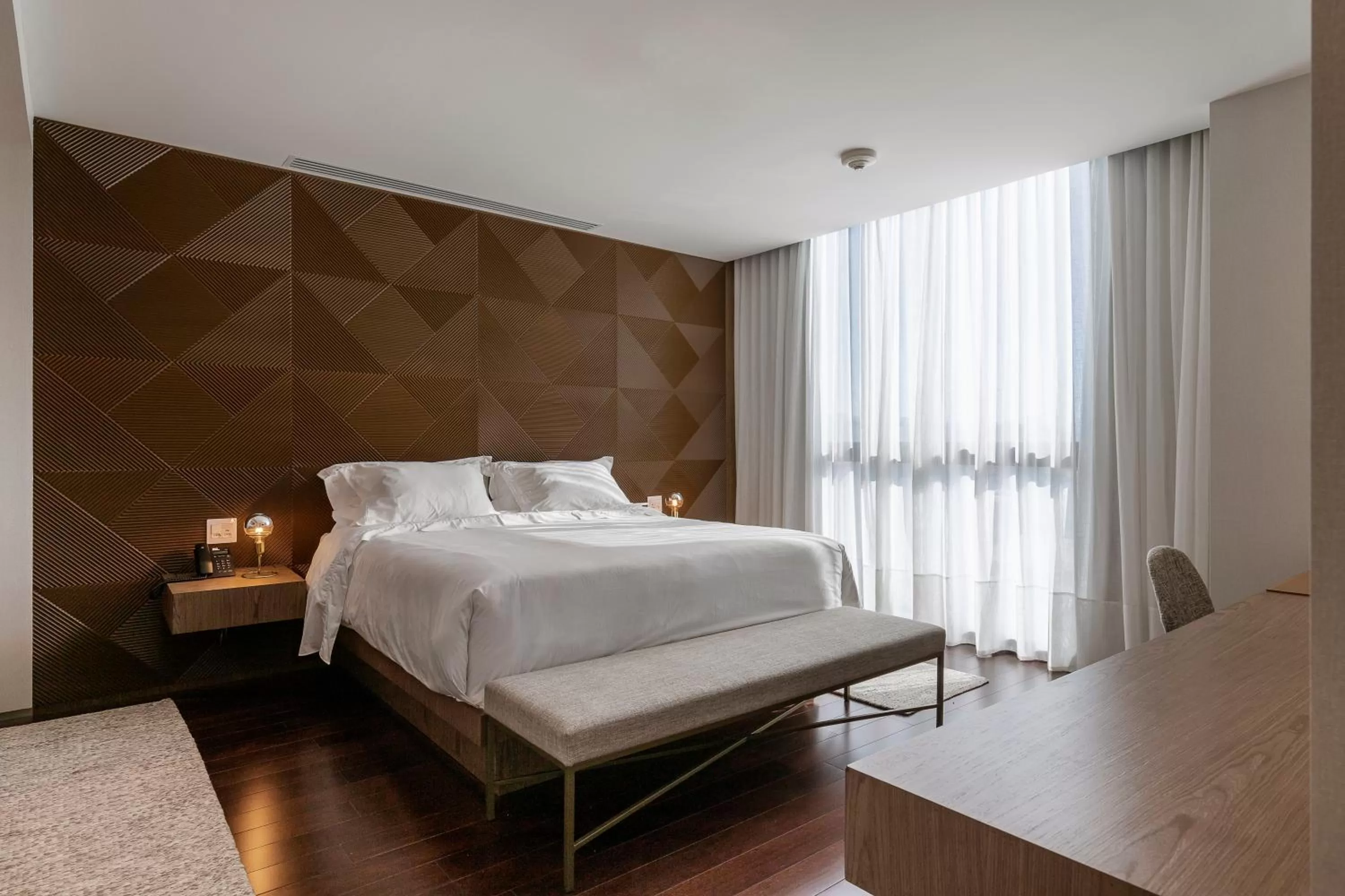 Bed in LK Design Hotel Florianópolis