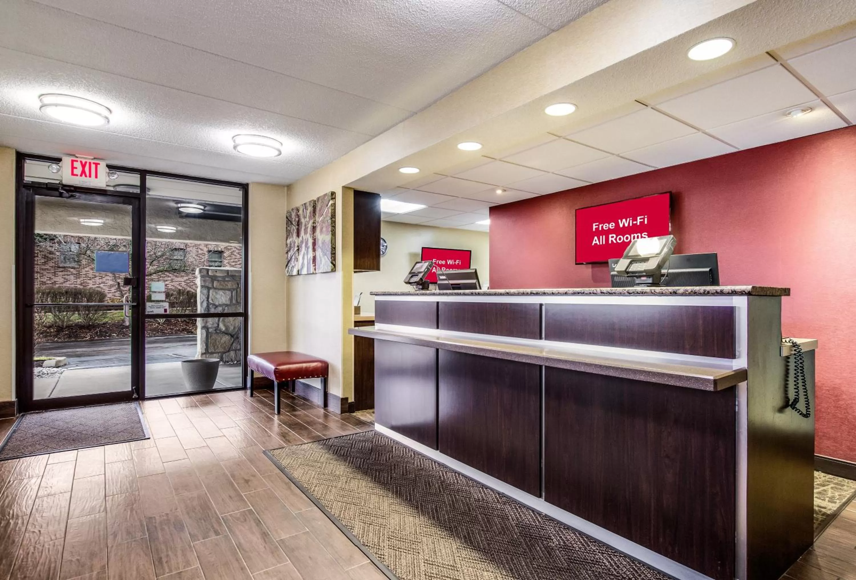Lobby or reception in Red Roof Inn Lexington