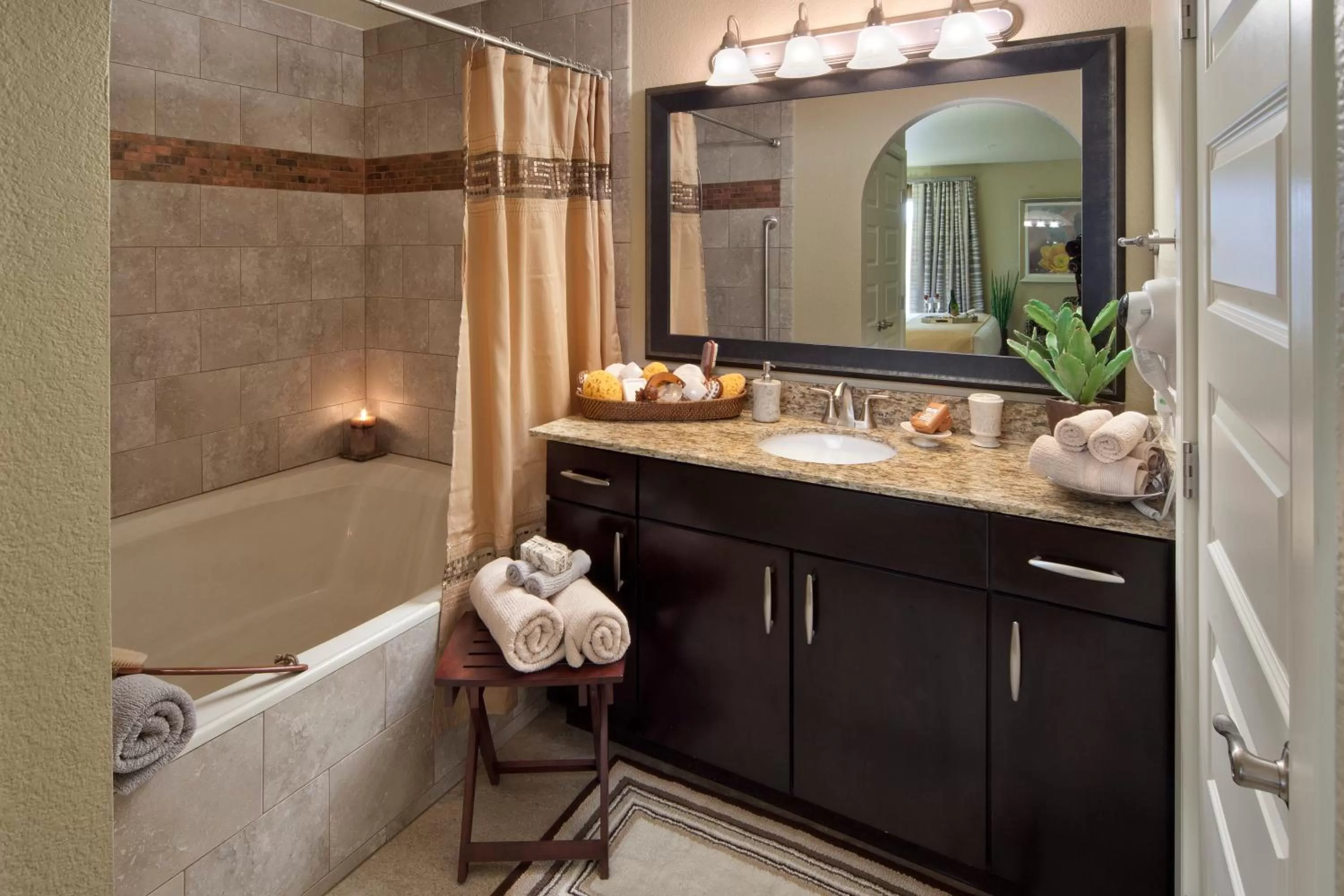 Bathroom in Holiday Inn Club Vacations at Desert Club Resort