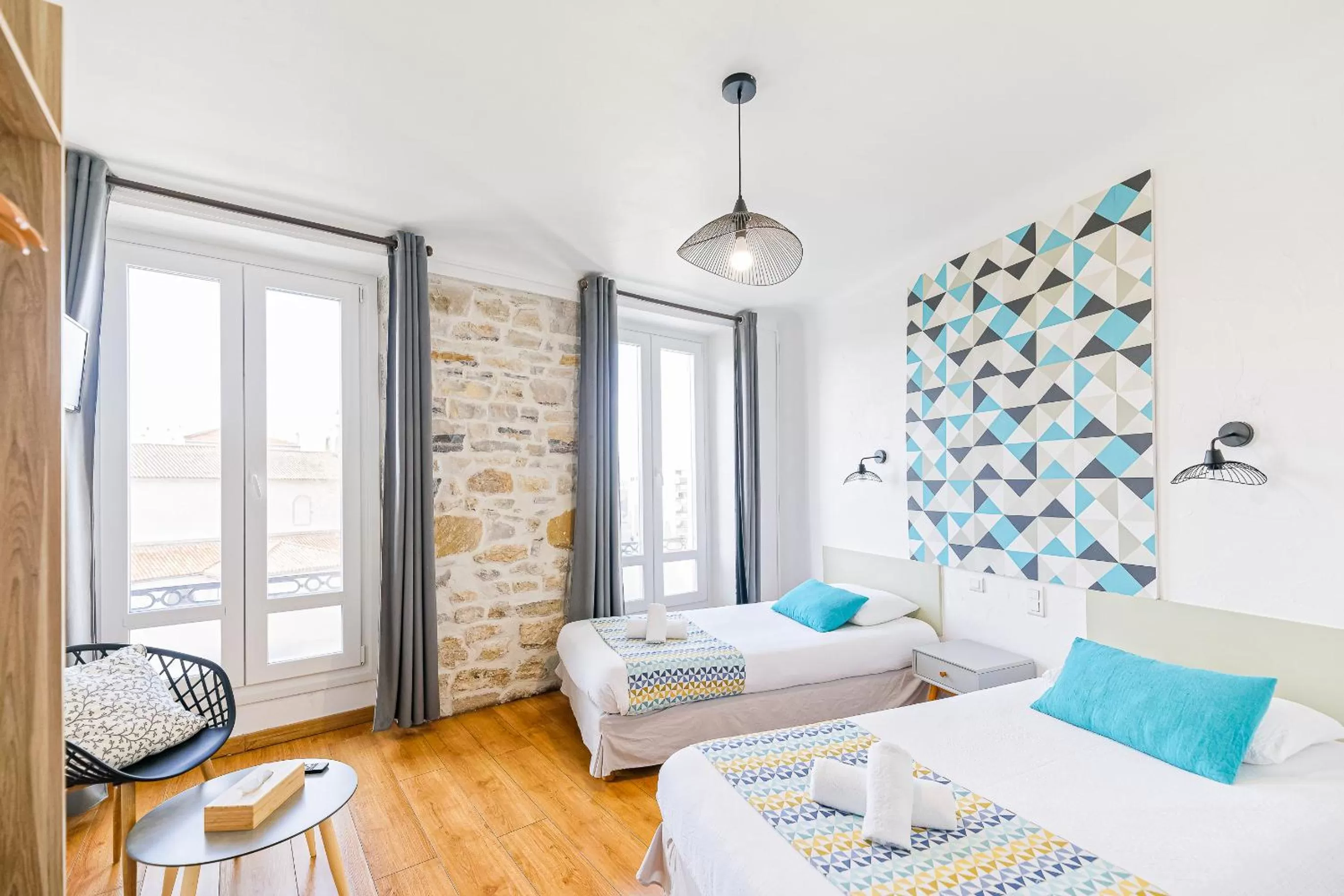 Photo of the whole room, Bed in Hotel Cote Basque