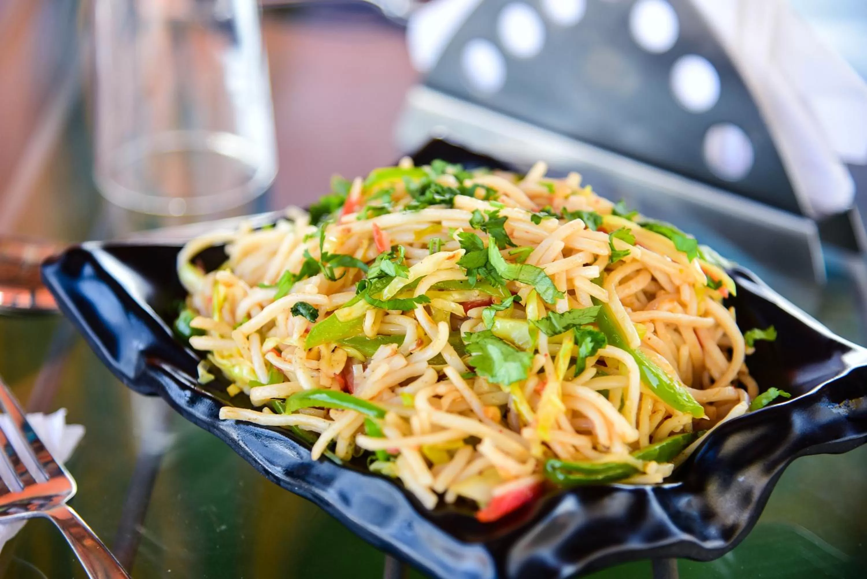 Continental breakfast in Hotel Casa by the lake