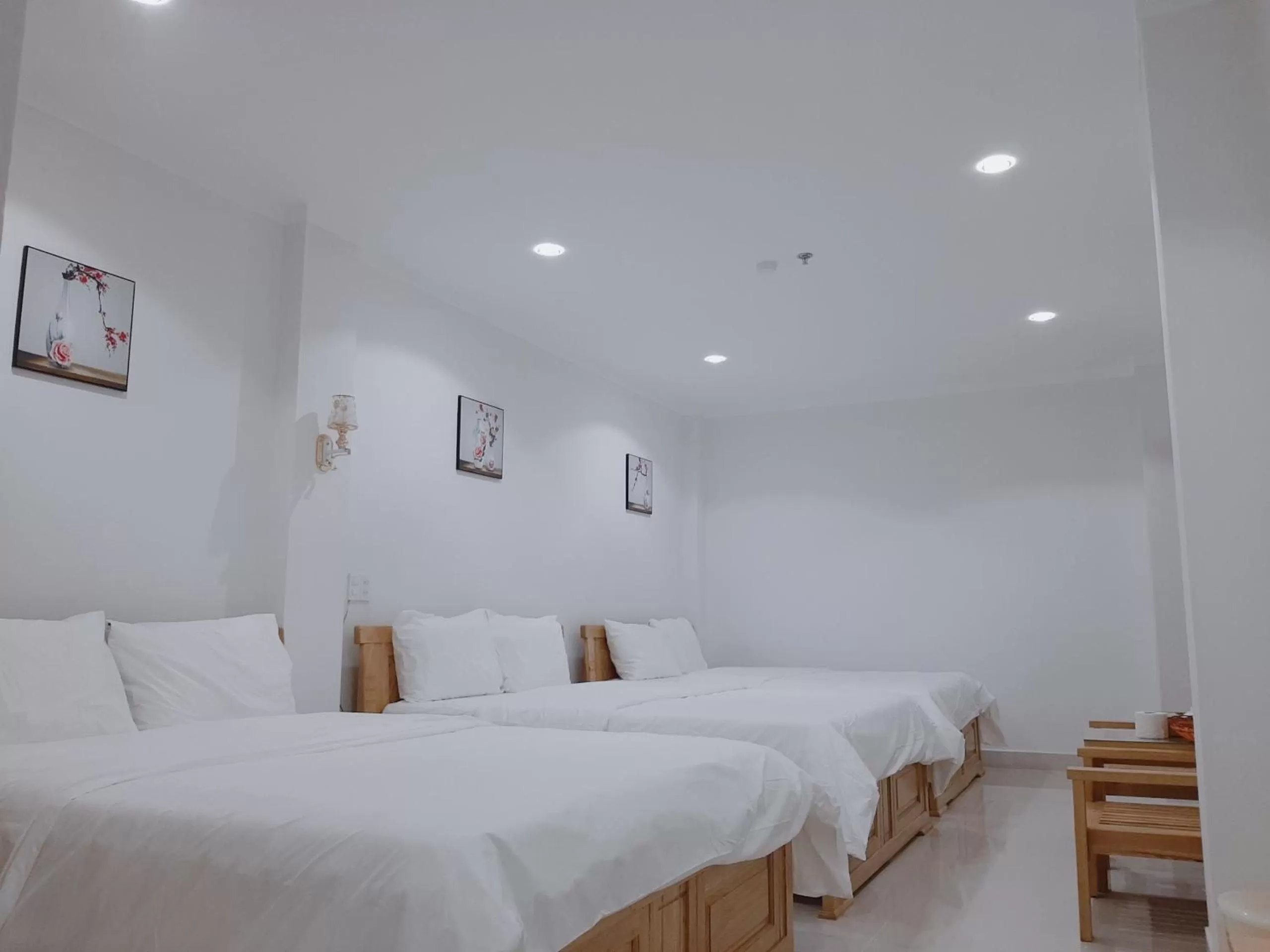 Bed in Minh Manh Hotel 2