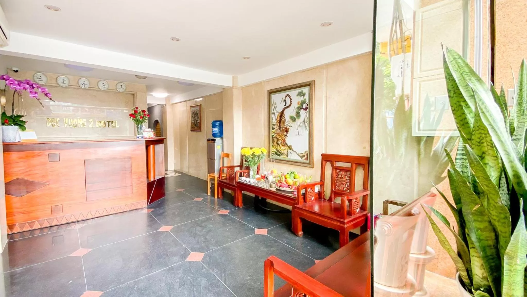 Lobby or reception in Duc Vuong Saigon Hotel - Cao Thang